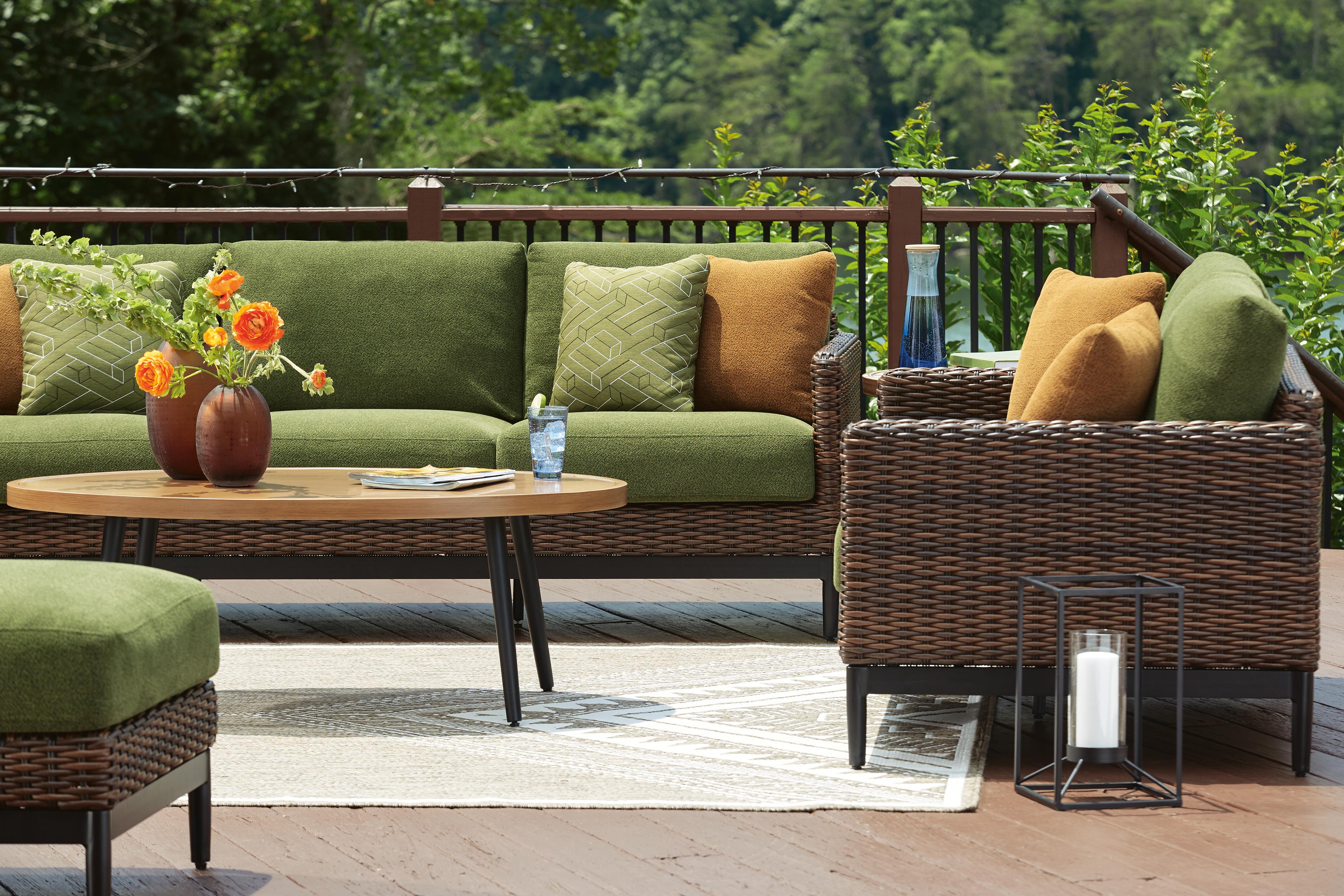 Horizon Hall Outdoor Sofa with Cushion - image 9