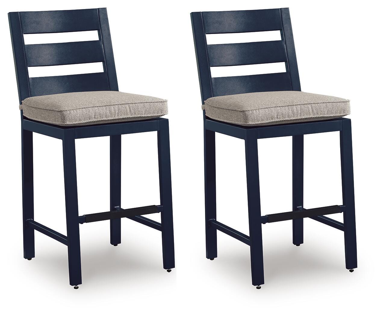 Mabry Shores Outdoor Counter Height Bar Stool (Set of 2), , large