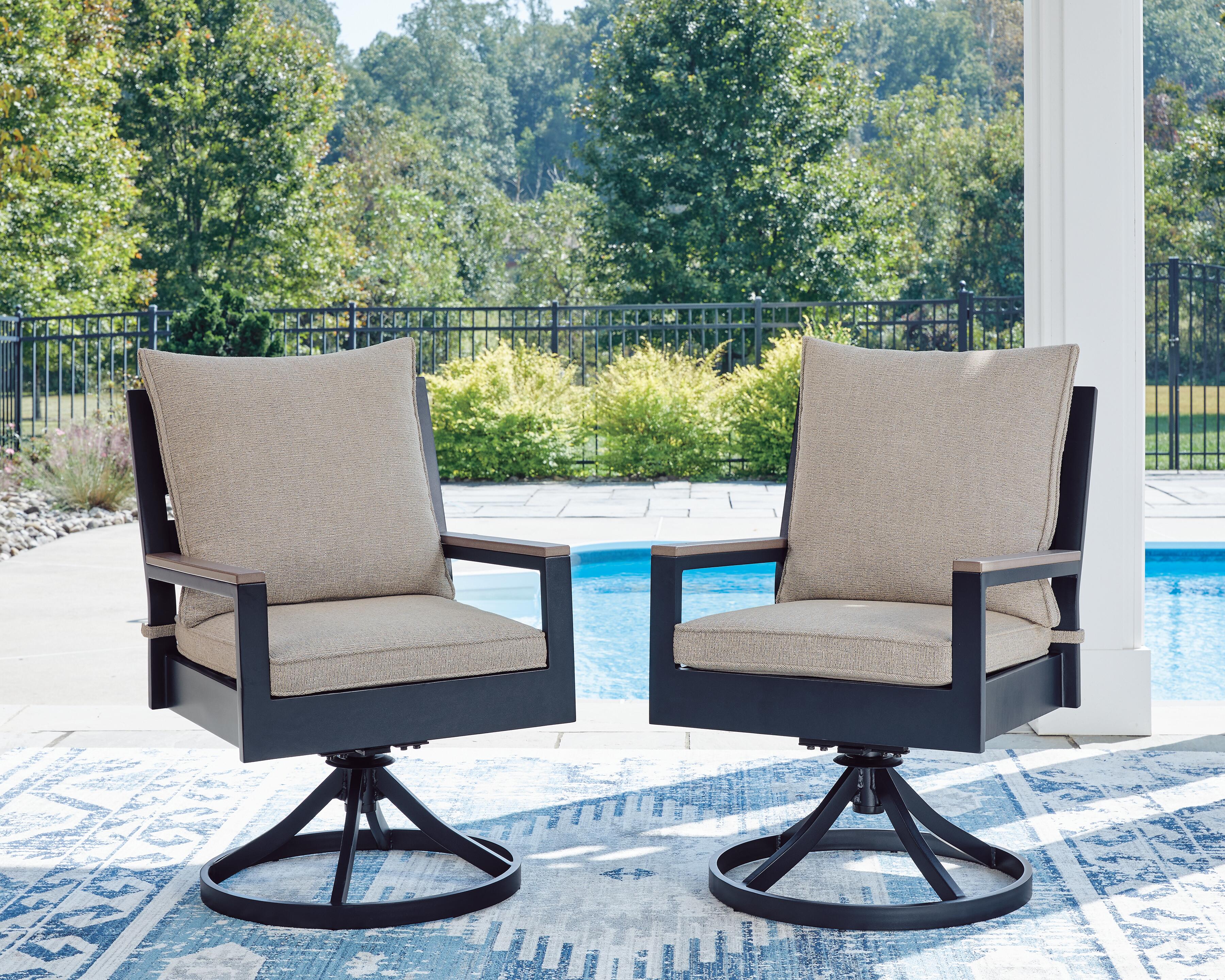 Mabry Shores Outdoor Dining Table and 4 Chairs, , large