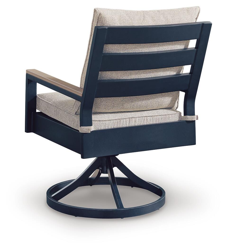 Mabry Shores Outdoor Swivel Chair with Cushion (Set of 2) - image 5