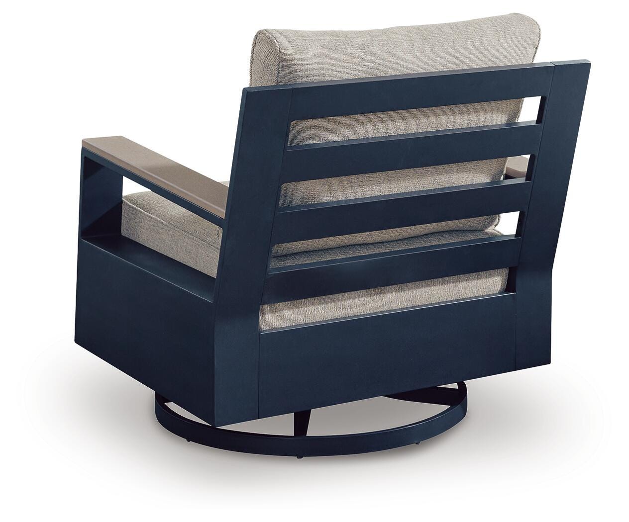 Mabry Shores Outdoor Swivel Glider Chair with Cushion - image 4
