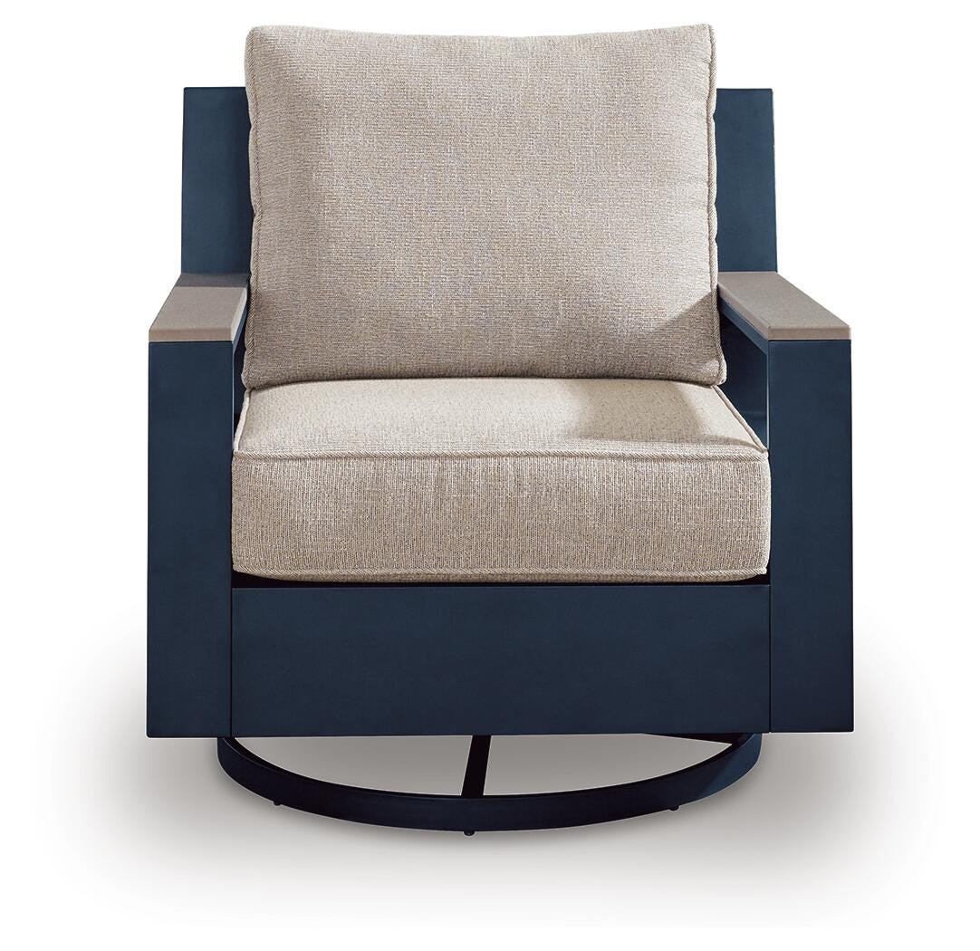 Mabry Shores Outdoor Swivel Glider Chair with Cushion - image 3