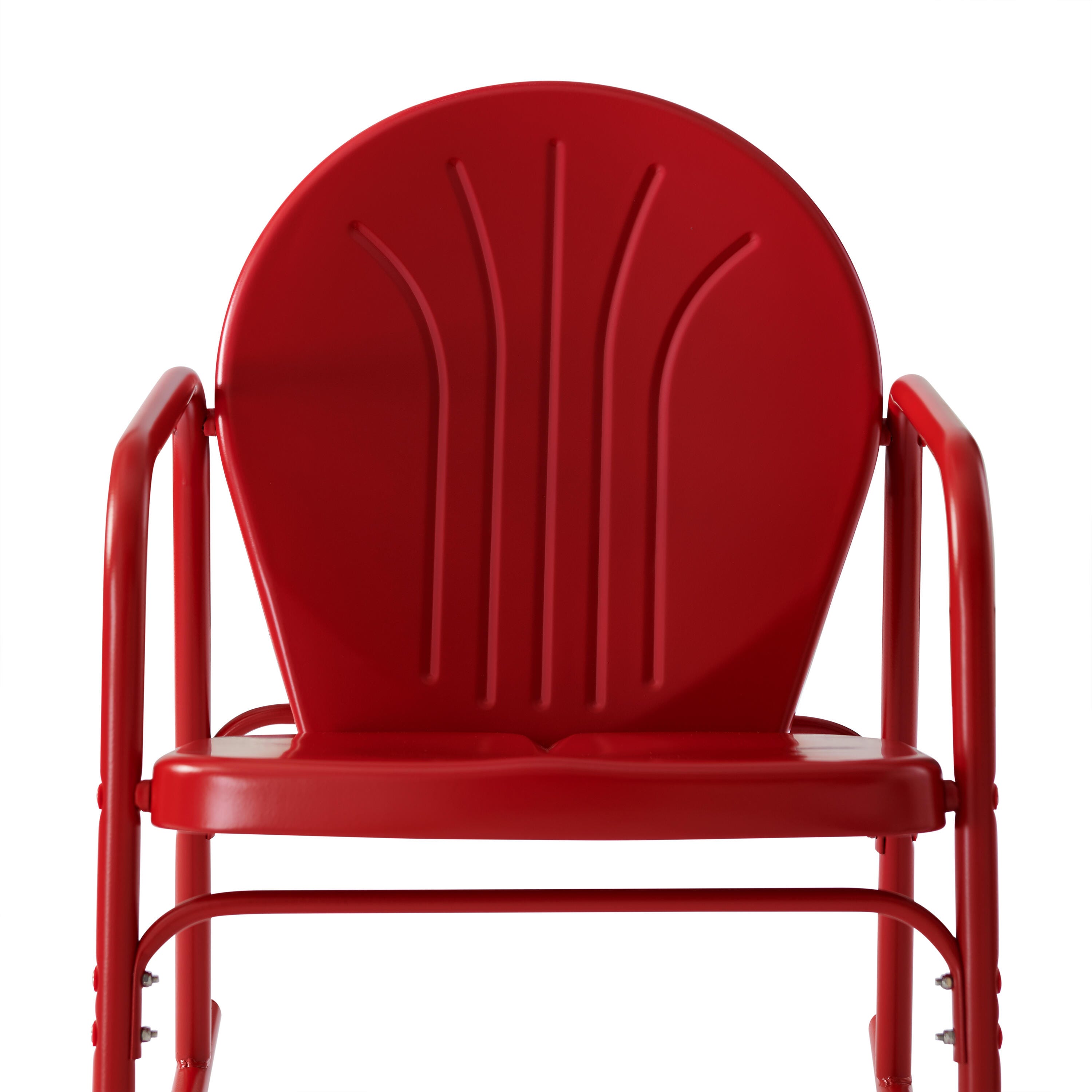 Crosley Griffith 2-piece Rocking Chair Set, Bright Red, large