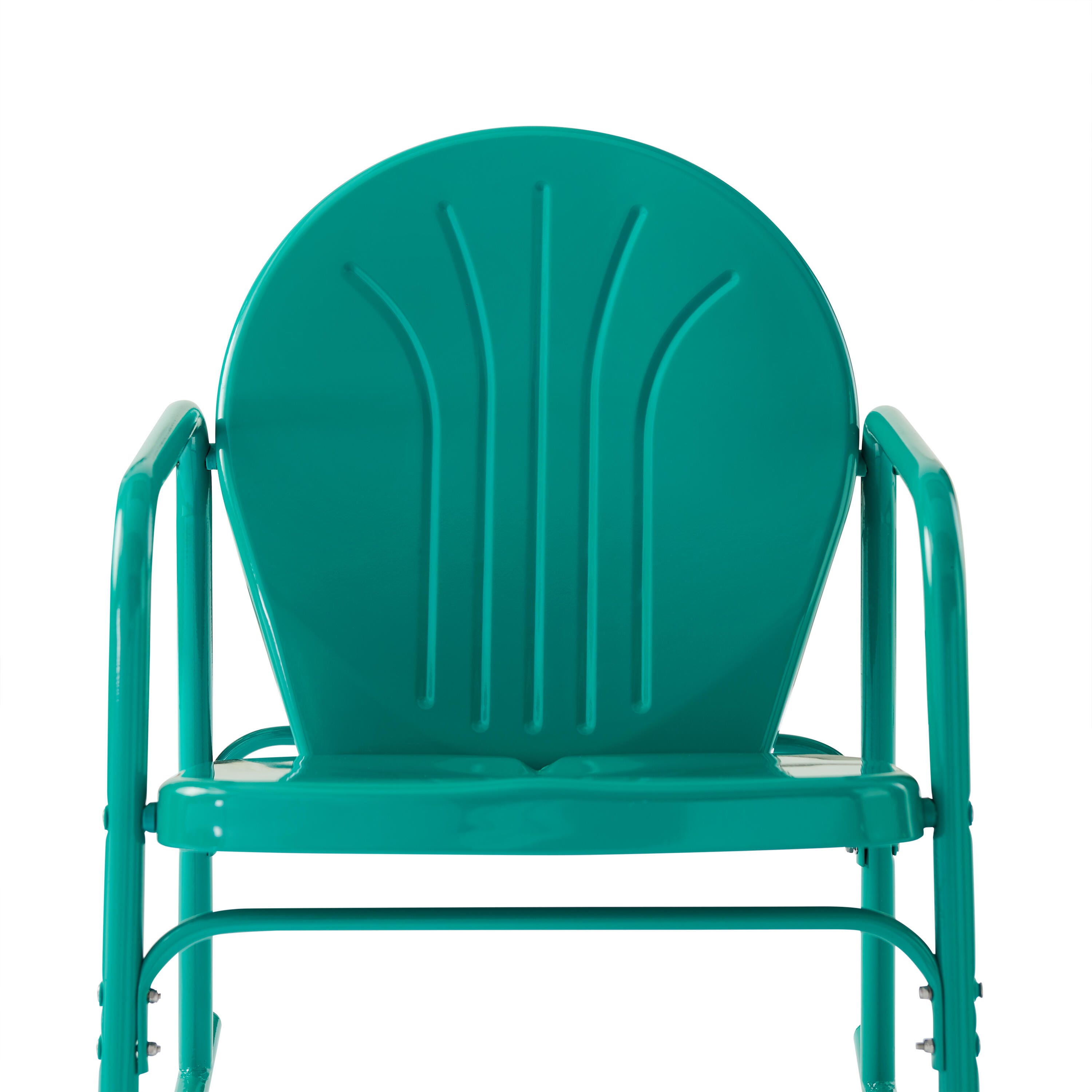 Crosley Griffith 2-piece Rocking Chair Set, Turquoise, large