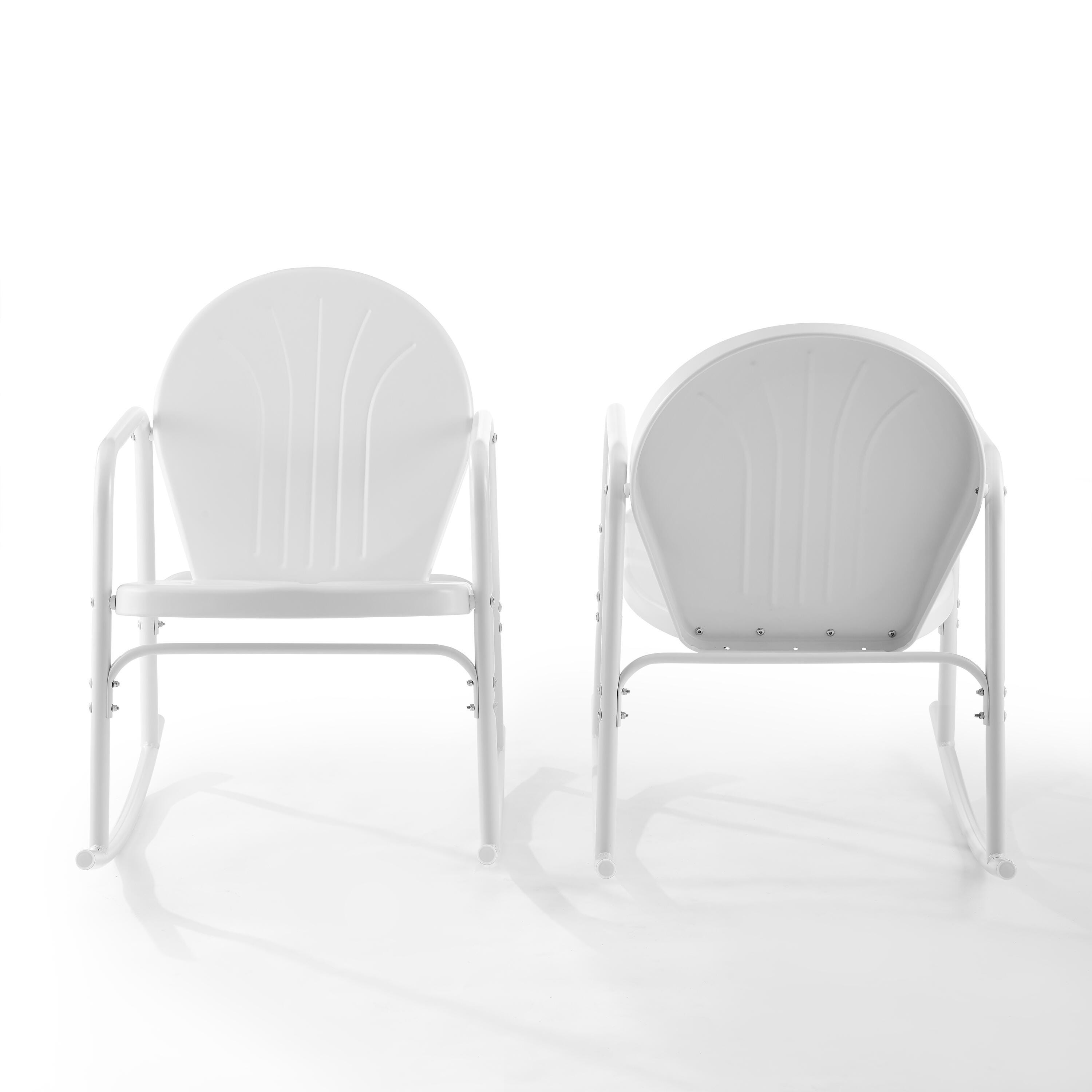 Crosley Griffith 2-piece Rocking Chair Set, White, large