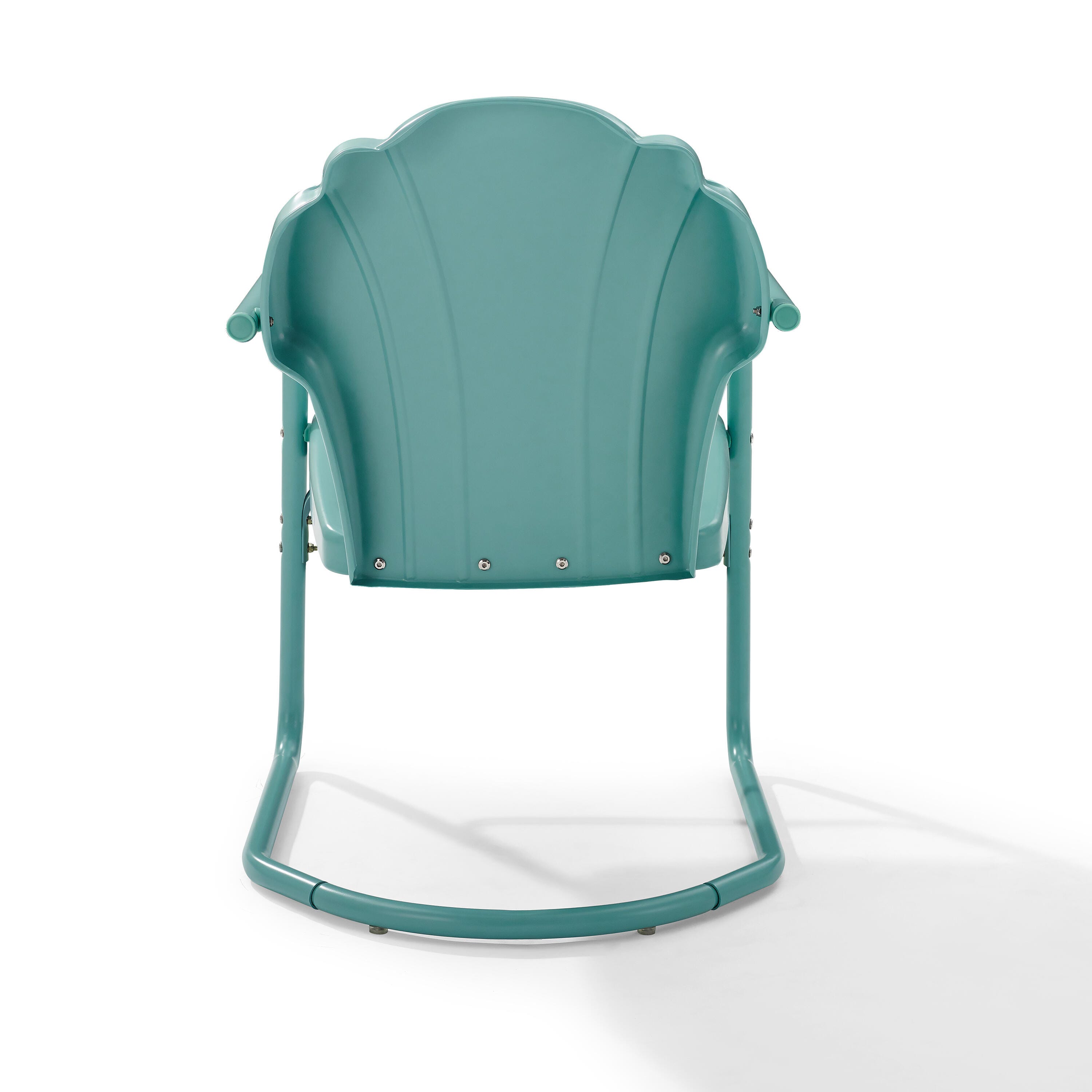 Crosley Tulip 2-piece Chair Set, Blue, large