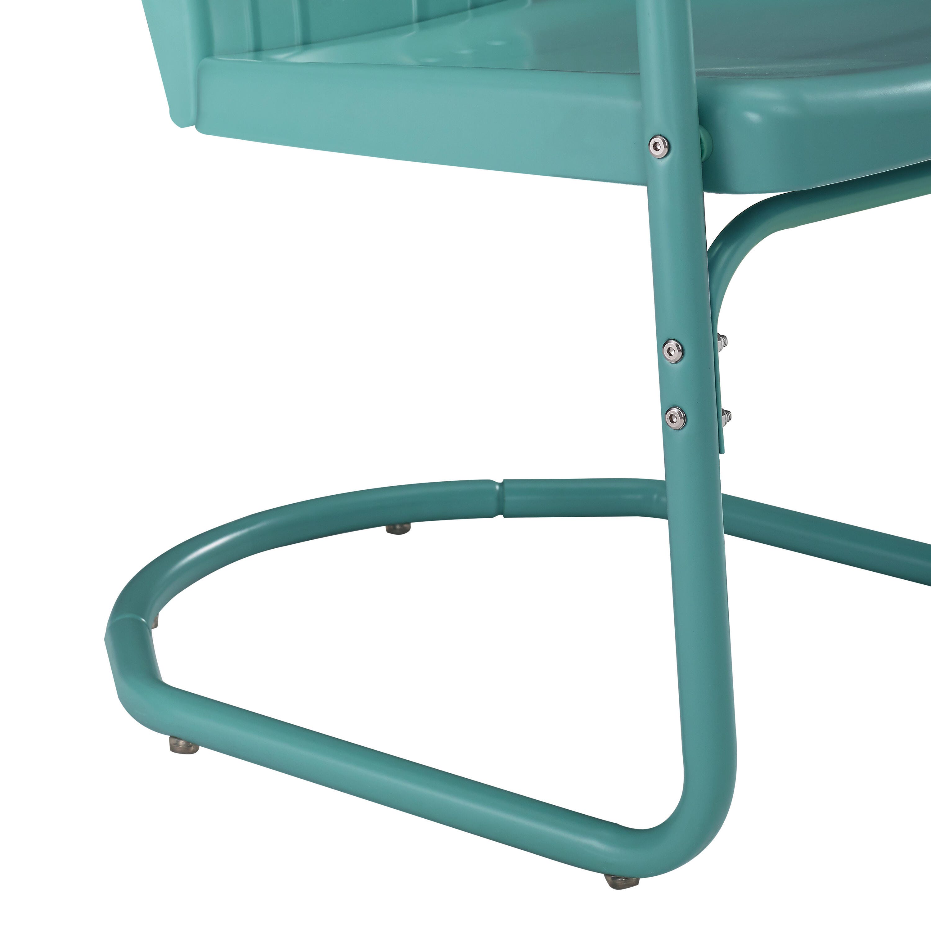 Crosley Tulip 2-piece Chair Set, Blue, large