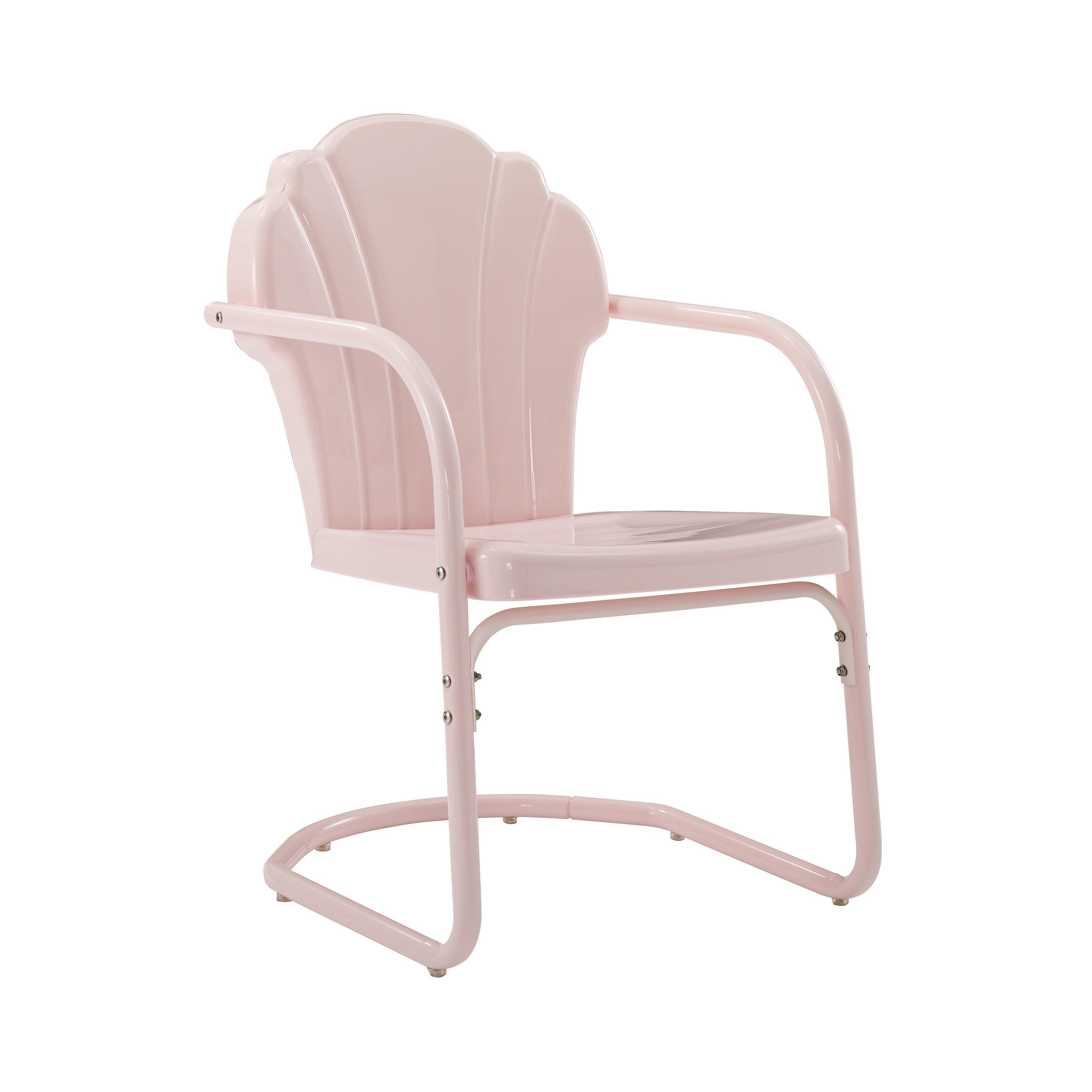 Crosley Tulip 2-piece Chair Set, Pink, large