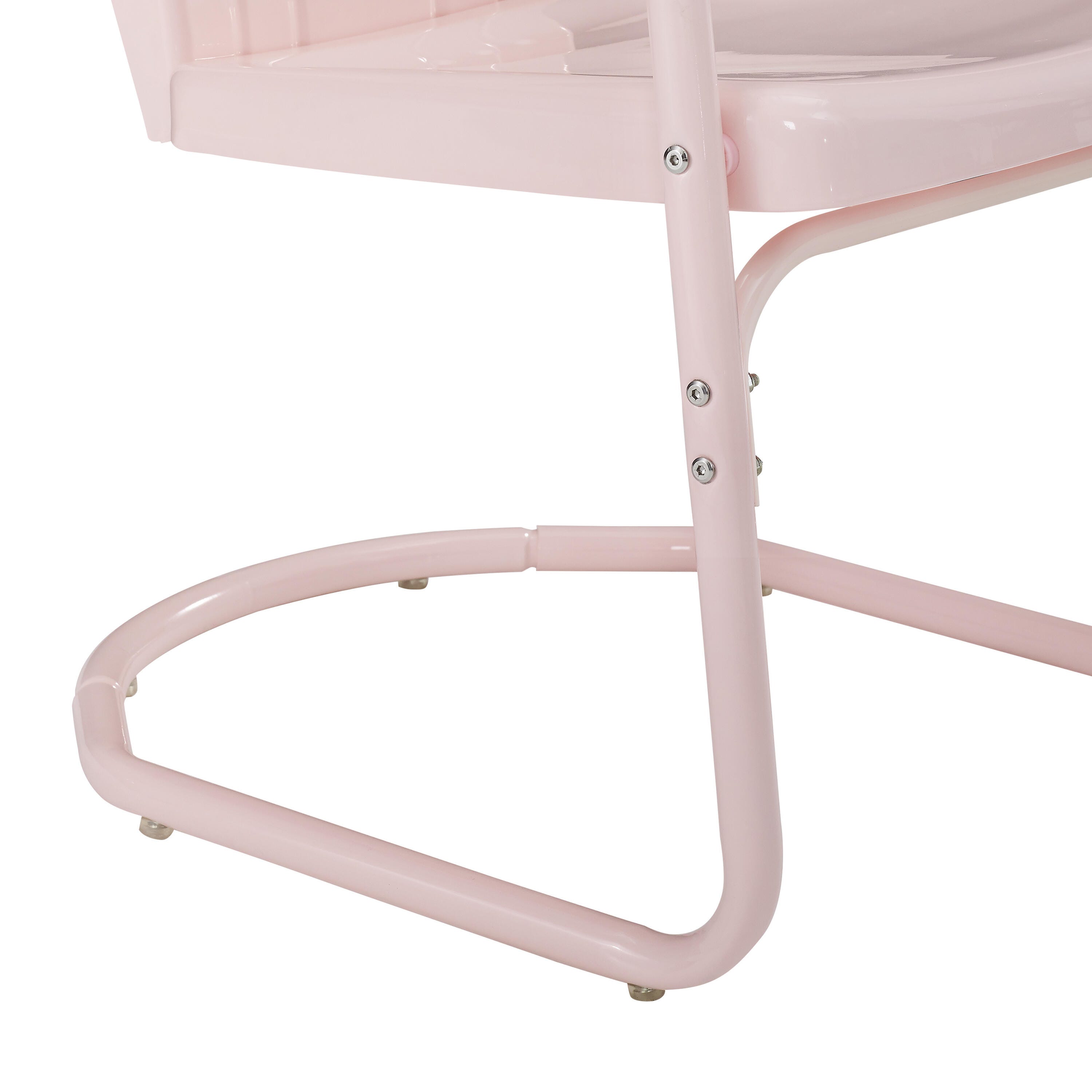 Crosley Tulip 2-piece Chair Set, Pink, large