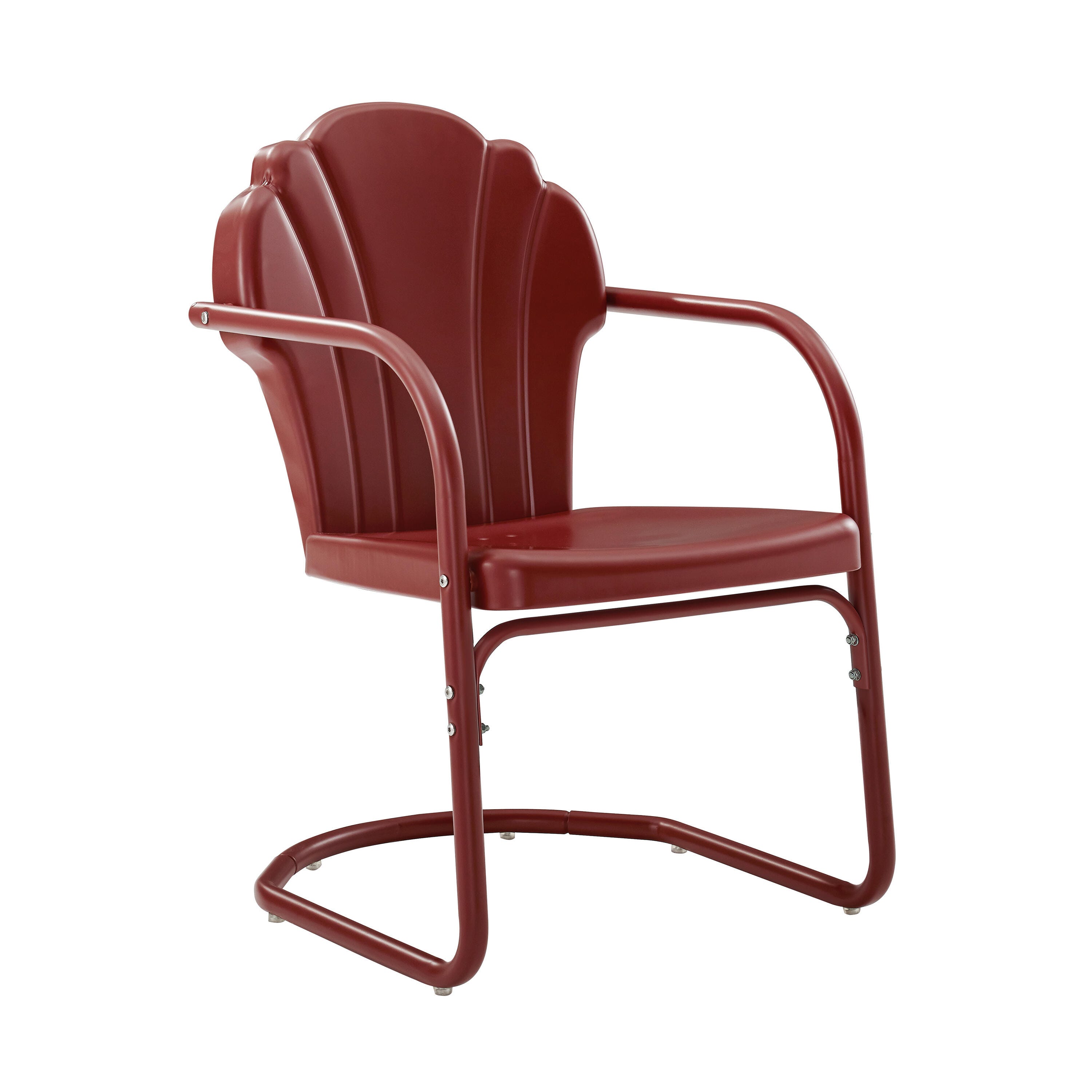 Crosley Tulip 2-piece Chair Set, Red, large