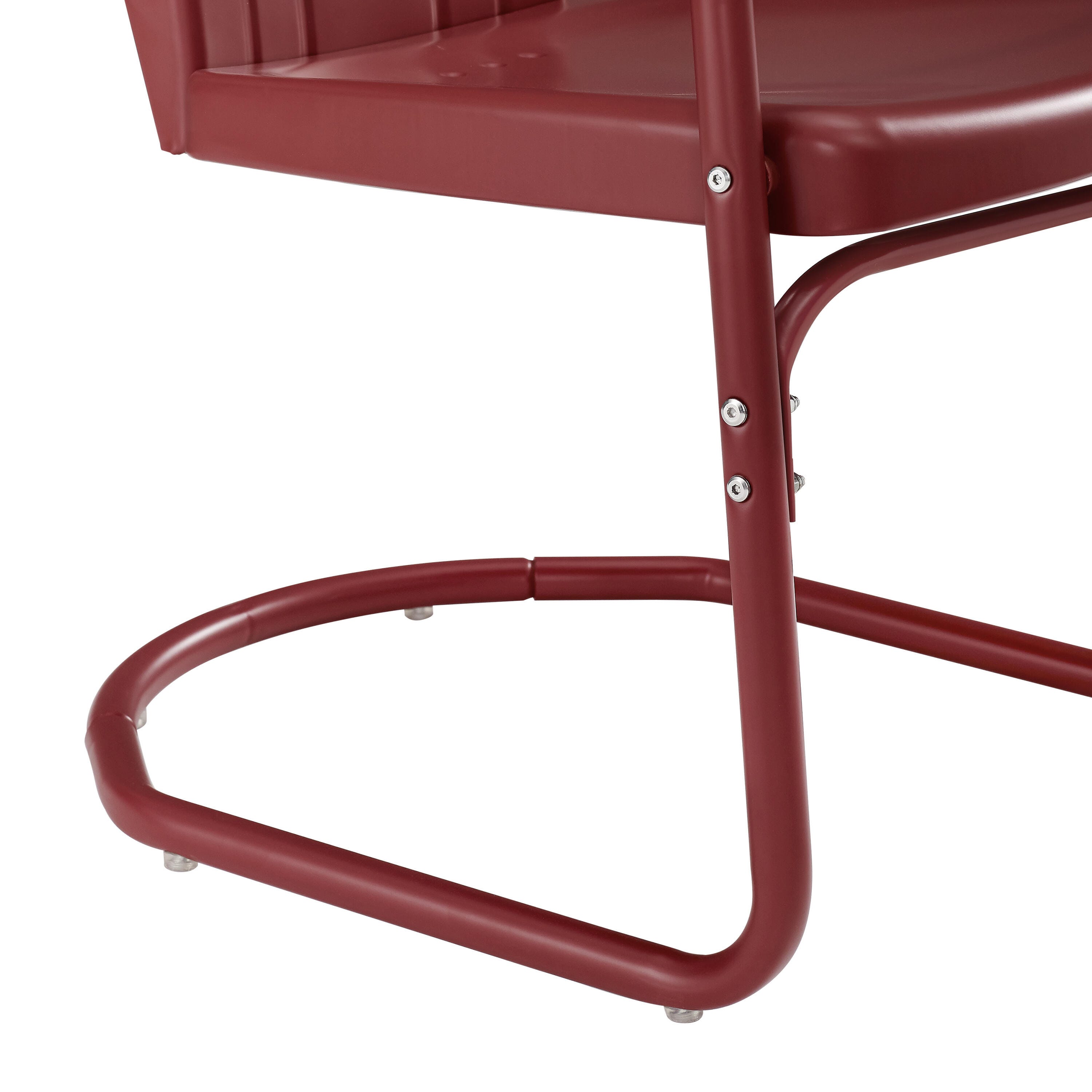 Crosley Tulip 2-piece Chair Set, Red, large
