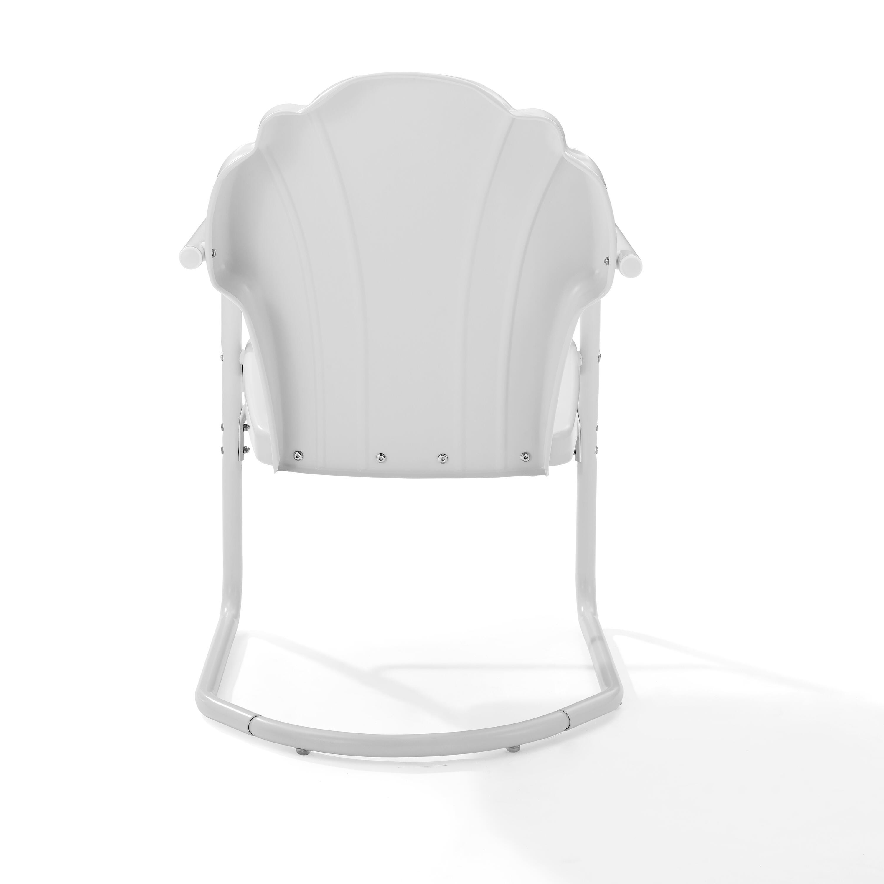 Crosley Tulip 2-piece Chair Set, White, large