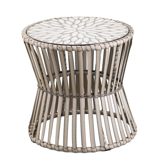Southern Enterprises Furniture Kabra Outdoor Round Side Table