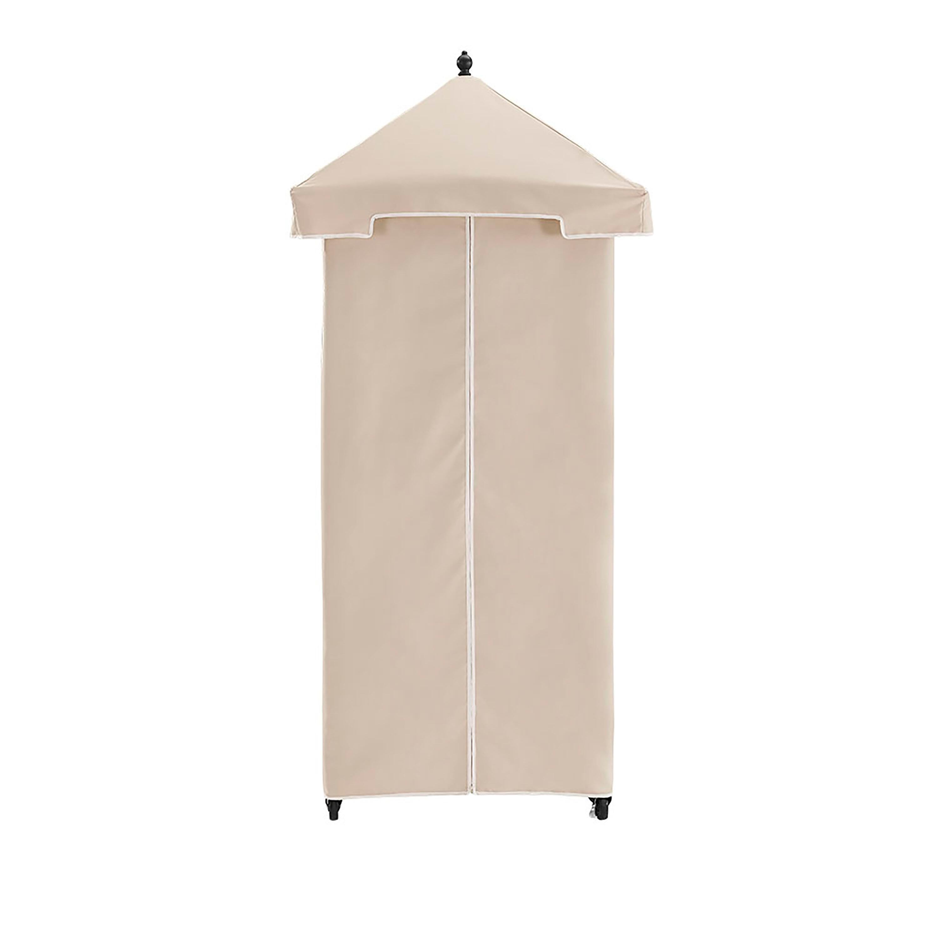 Crosley Palm Harbor Outdoor Wicker Towel Valet, , large