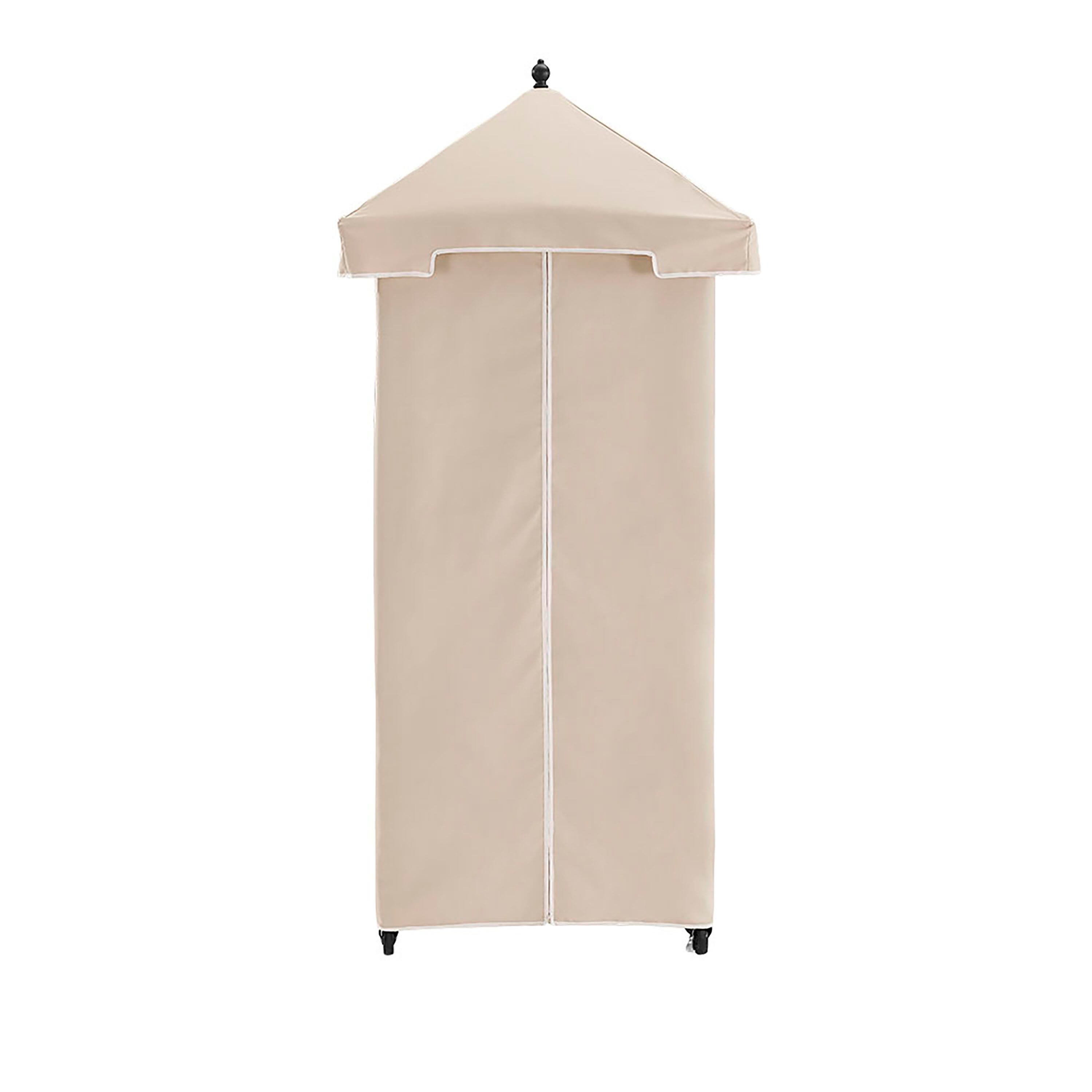 Crosley Palm Harbor Outdoor Wicker Towel Valet, , large