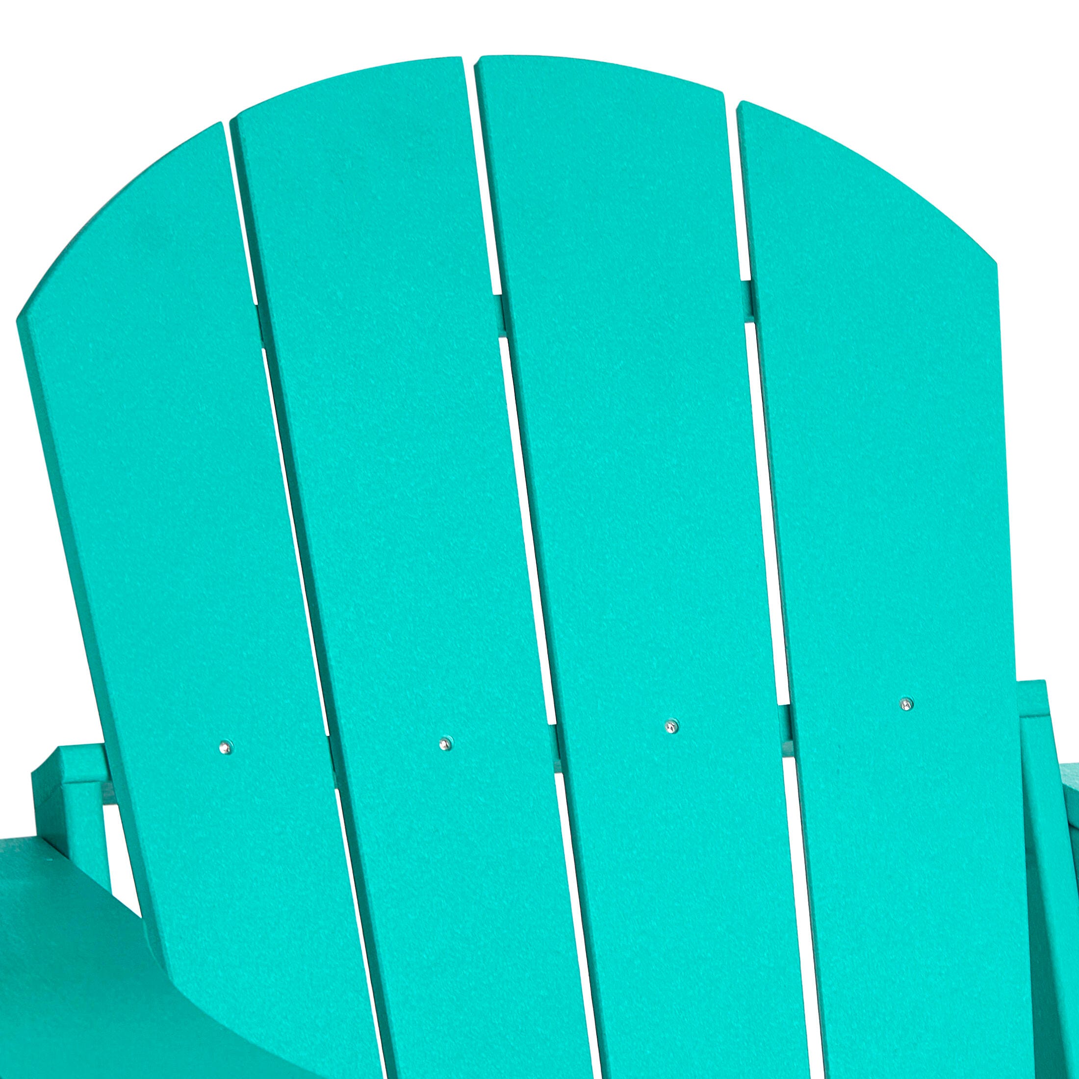 Westin Outdoor  Folding Outdoor Poly Adirondack Chair, Turquoise, large