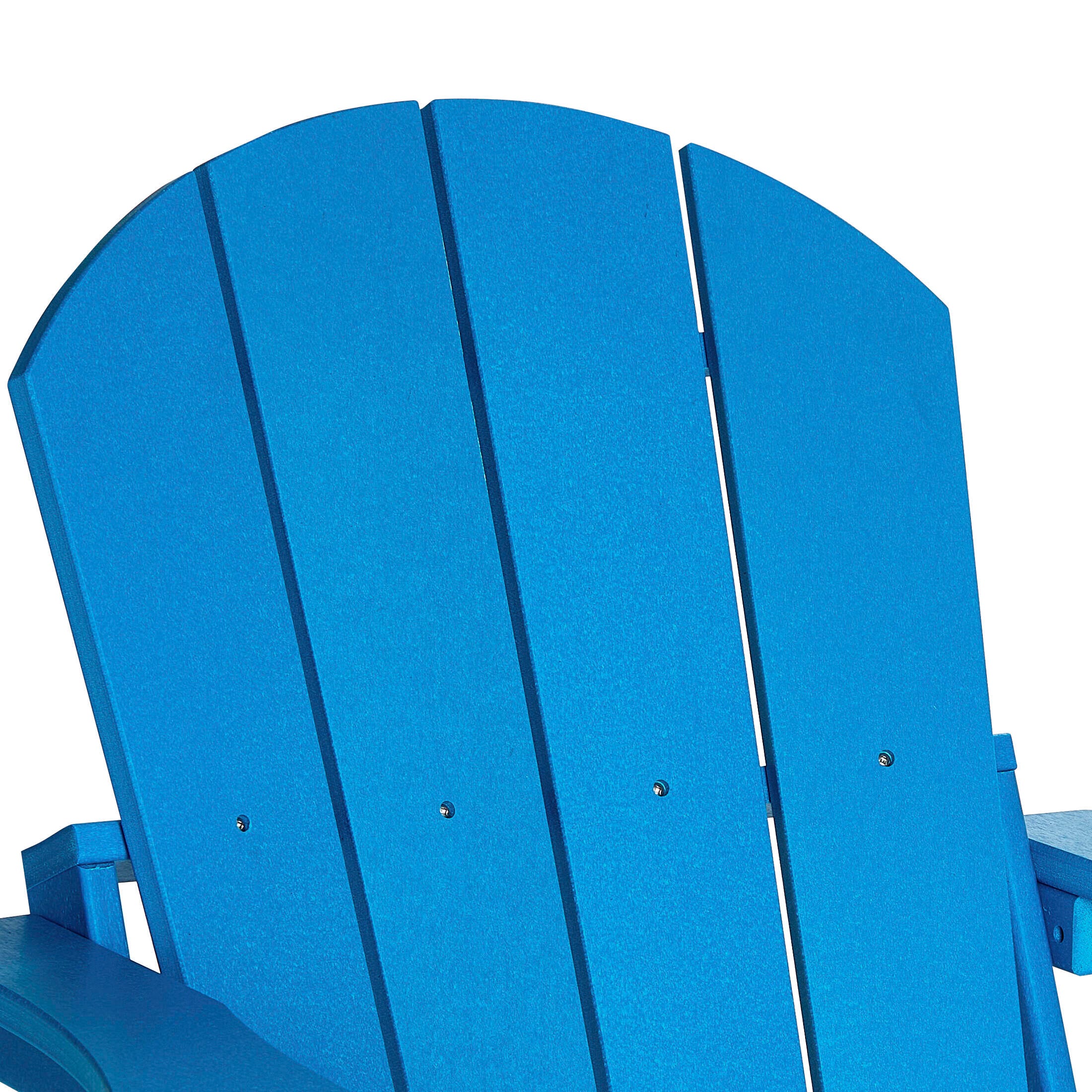 Westin Outdoor  Folding Outdoor Poly Adirondack Chair, Blue, large