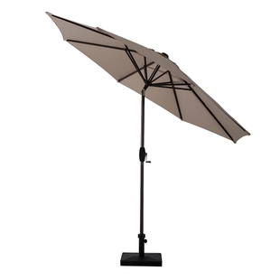 living accents 9 ft tiltable taupe offset patio umbrella Treasure Garden 11 Octagonal Outdoor (High-Perform providing ample shade for patios Living Accents 9 ft. Tiltable