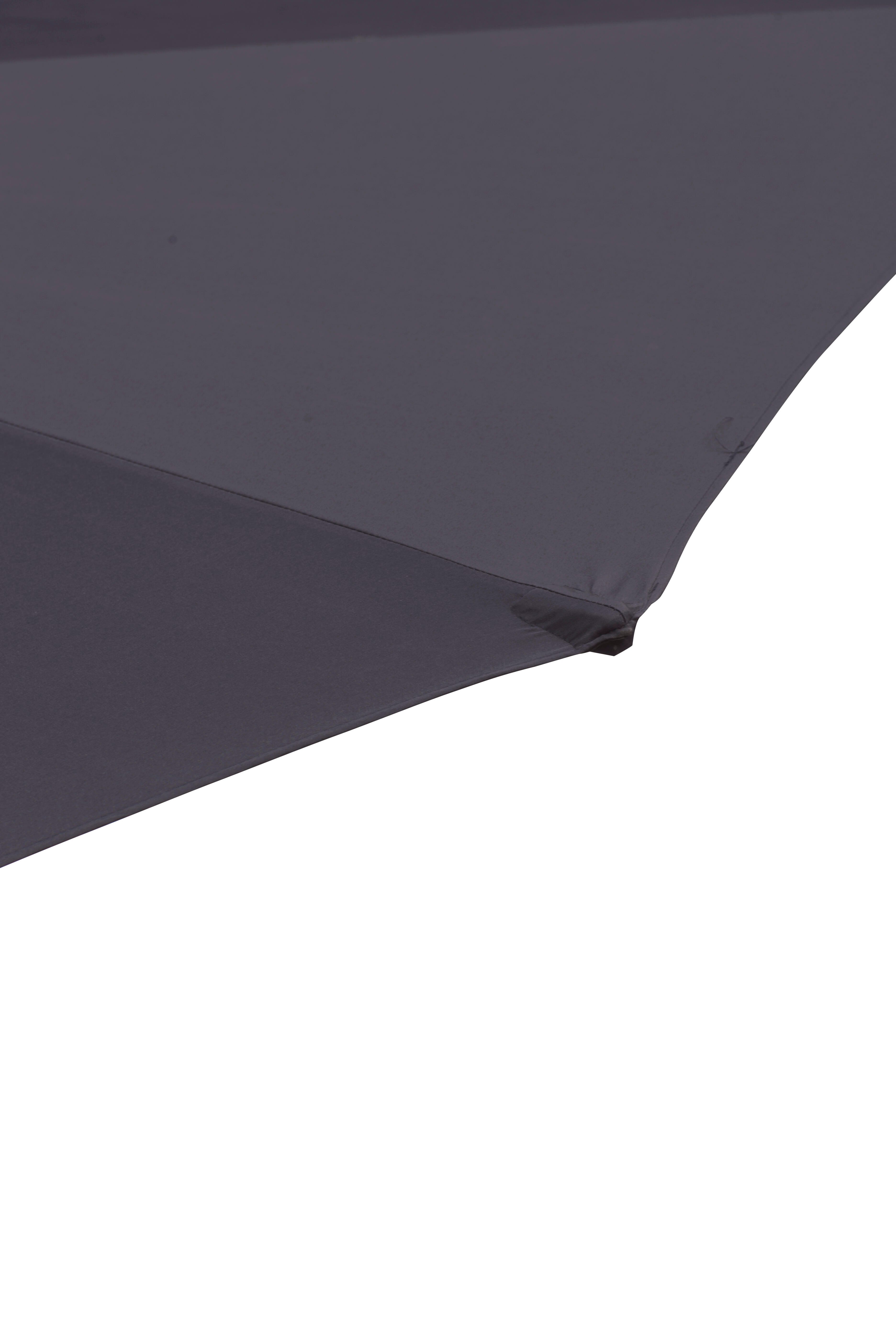 Belmont 9' Outdoor Patio Table Umbrella With Tilt And Crank, Gray, large