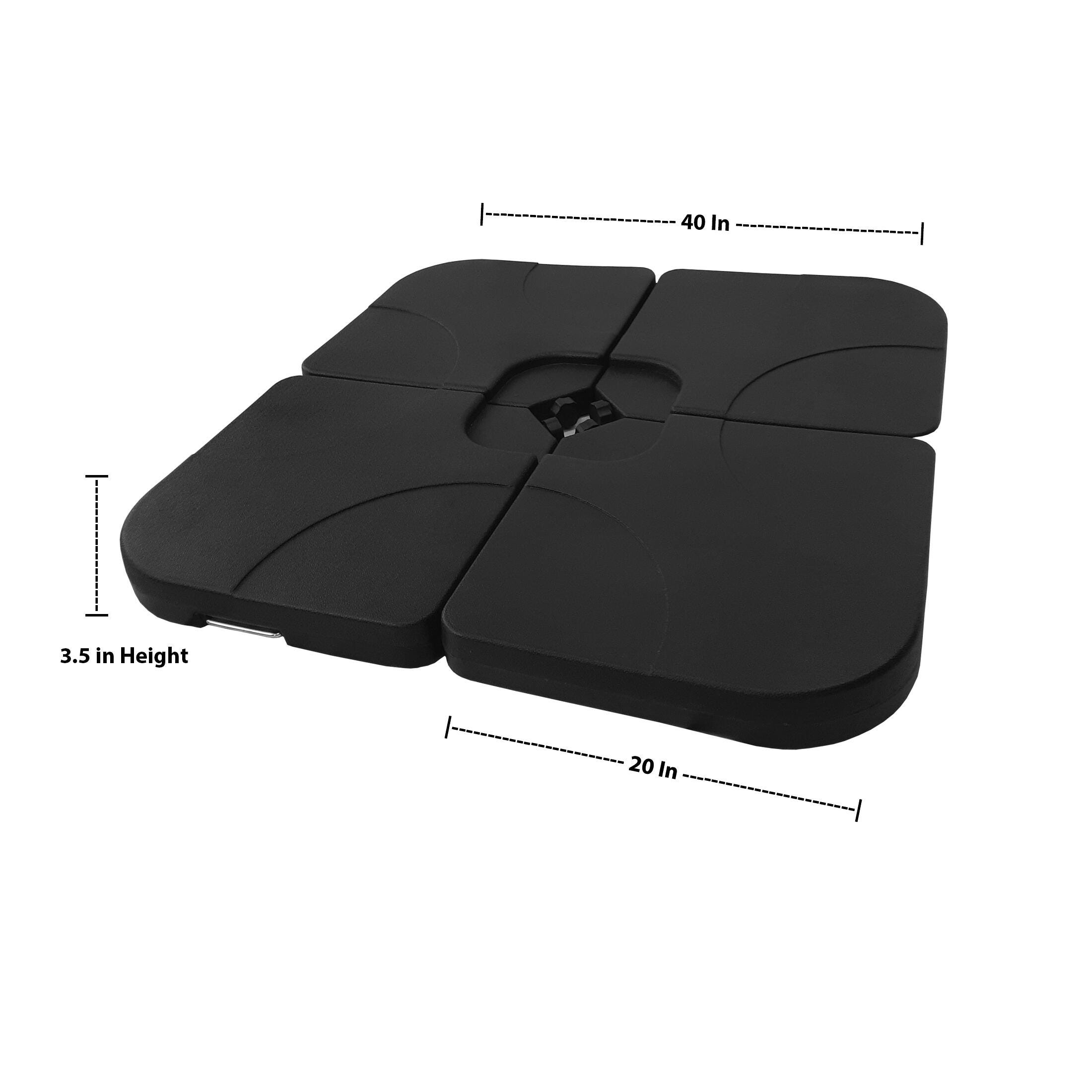 Westin 4-piece Universal Standard Cross Base Umbrella Weights, , large