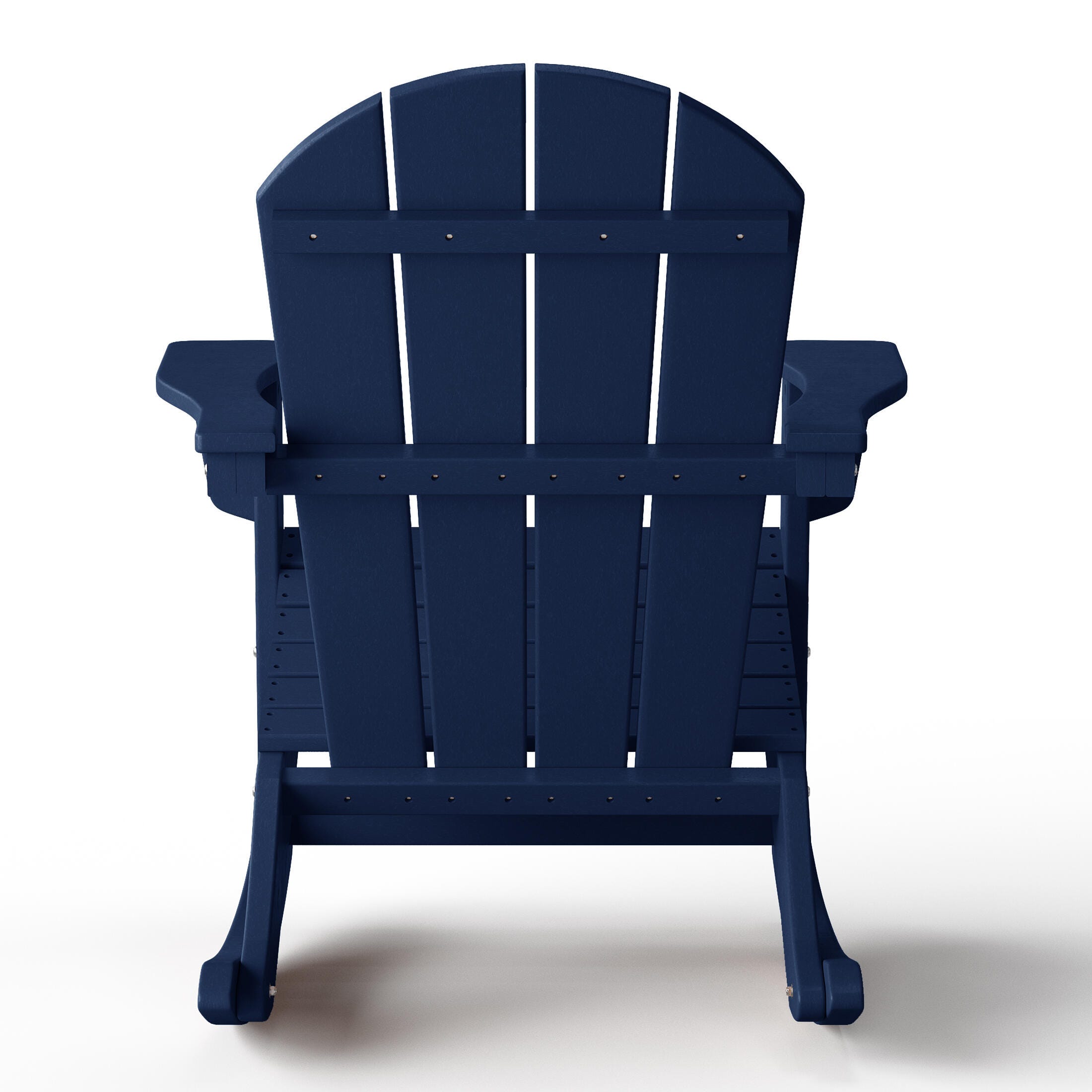 Venice Outdoor Adirondack Rocking Chair, Navy Blue, large