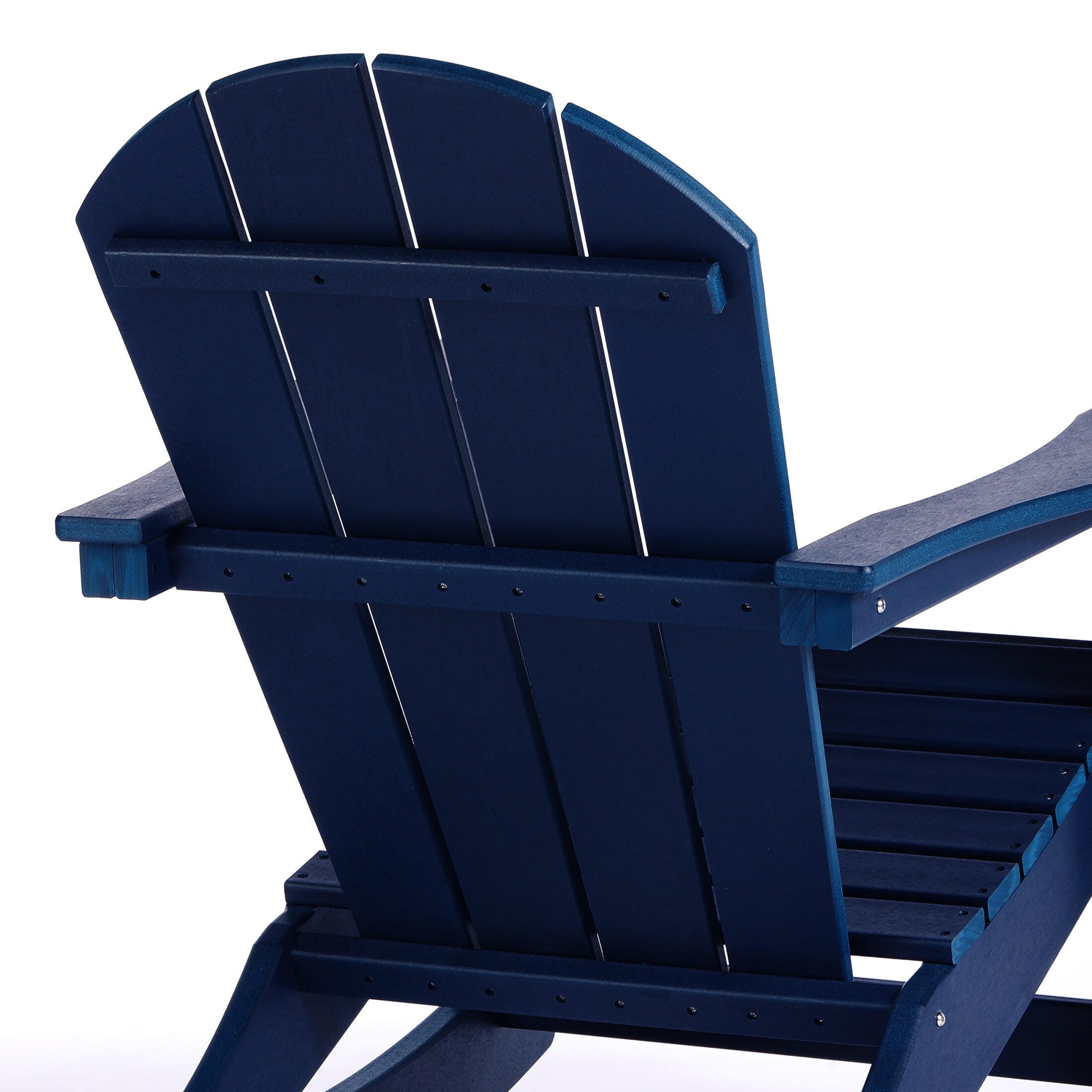 Venice Outdoor Adirondack Rocking Chair, Navy Blue, large