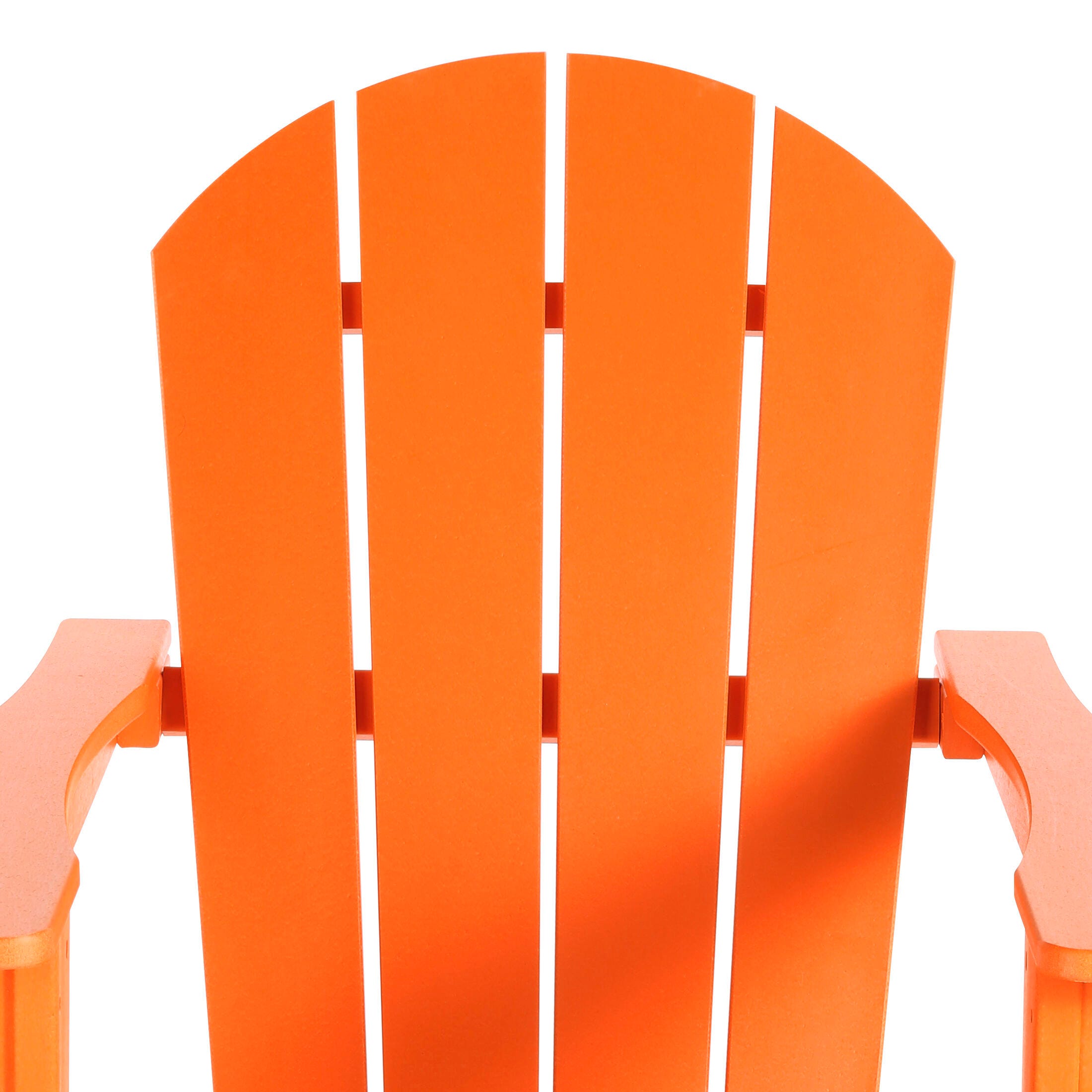 Venice Outdoor Adirondack Rocking Chair, Orange, large