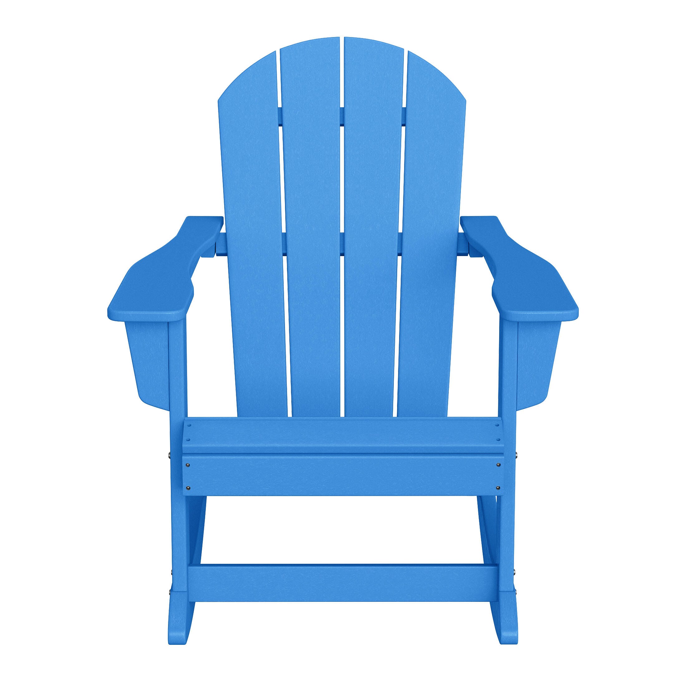 Venice Outdoor Adirondack Rocking Chair, Pacific Blue, large