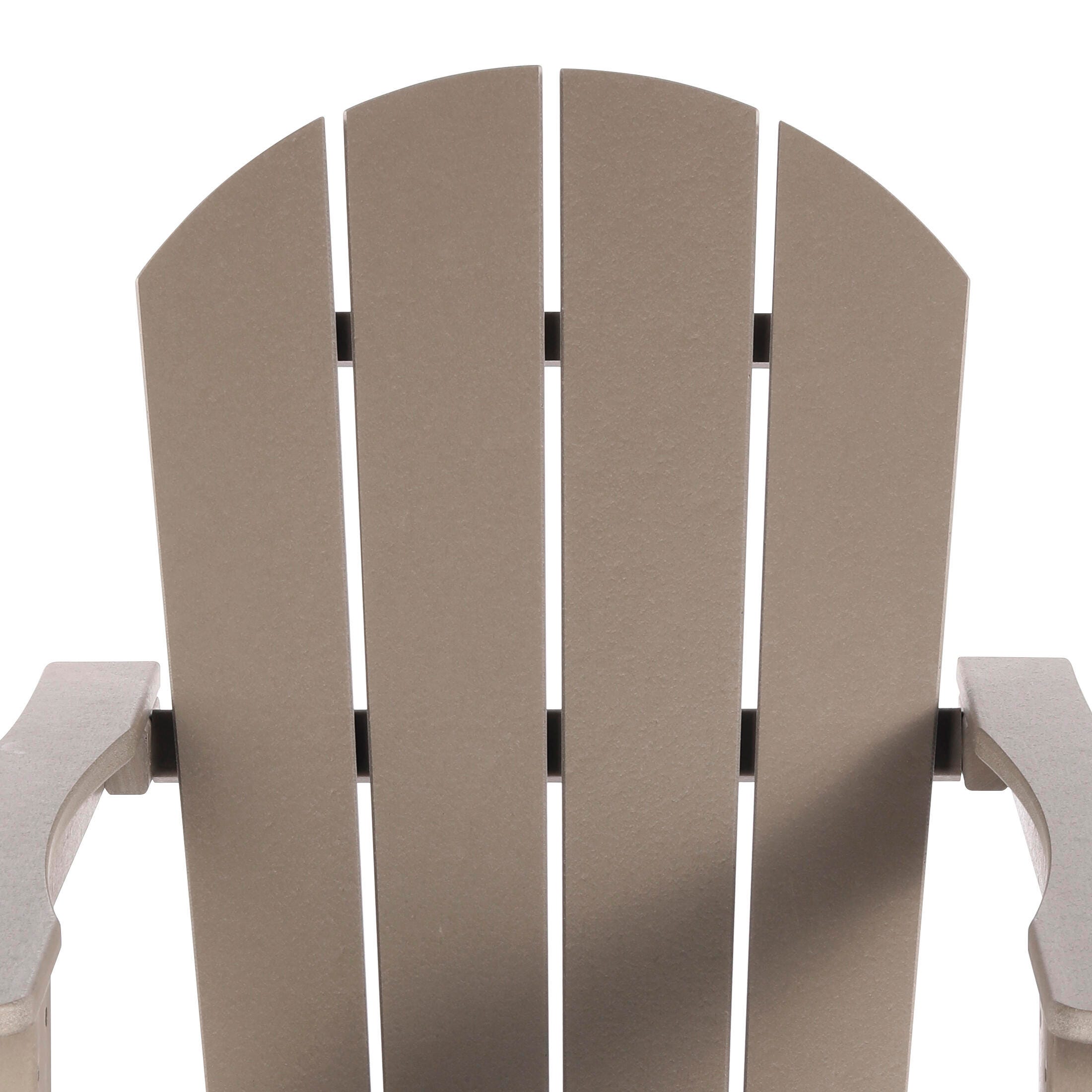 Venice Outdoor Adirondack Rocking Chair, Weathered Wood, large
