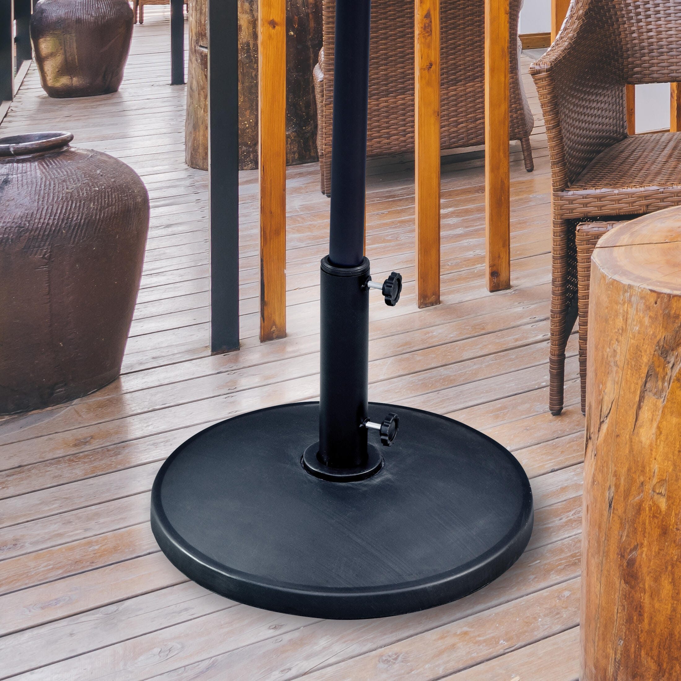 Ander Outdoor Free Standing Umbrella Base, , large