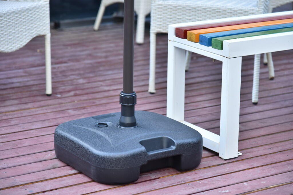 Camson Outdoor Plastic Free Standing Umbrella Base, , rollover