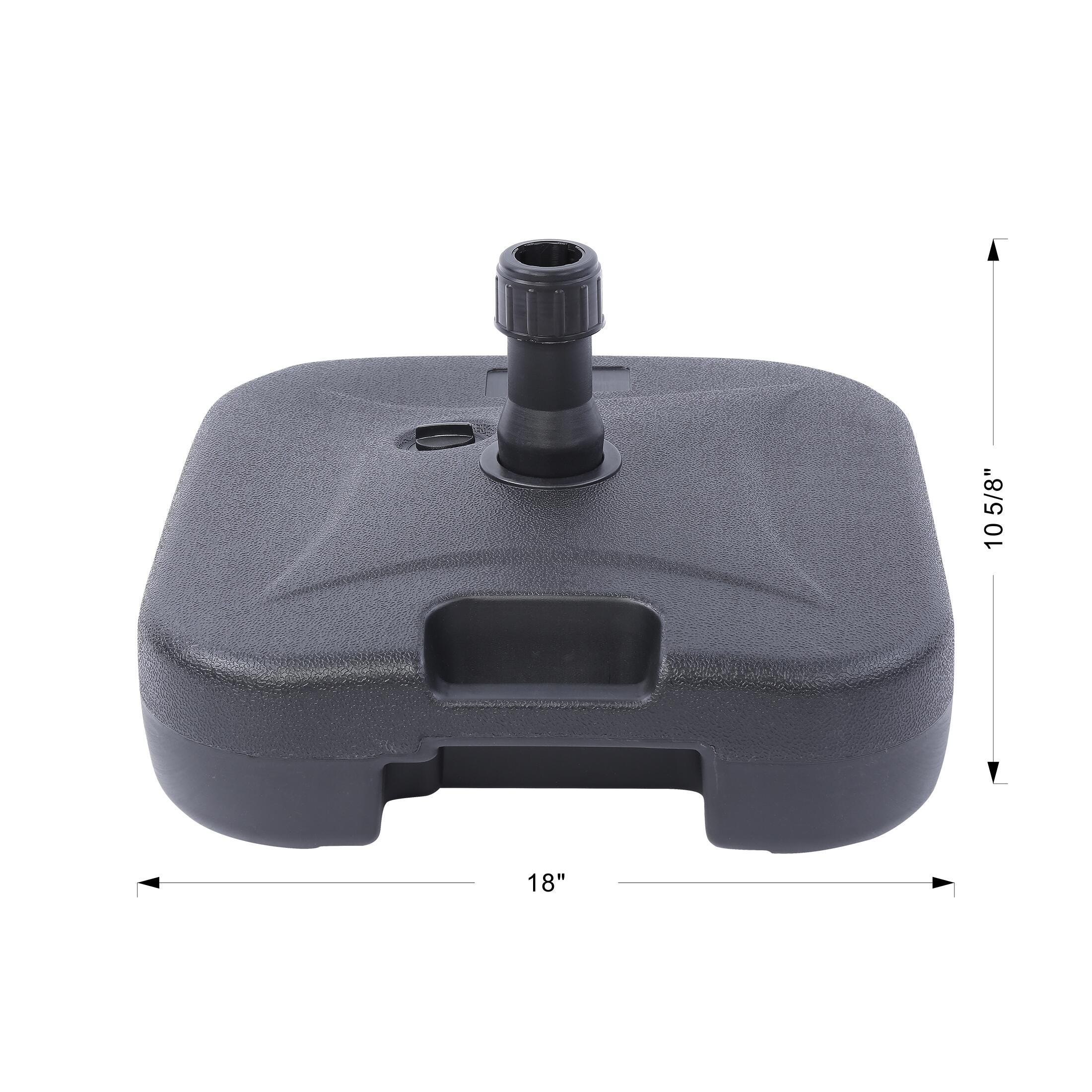 Camson Outdoor Plastic Free Standing Umbrella Base, , large