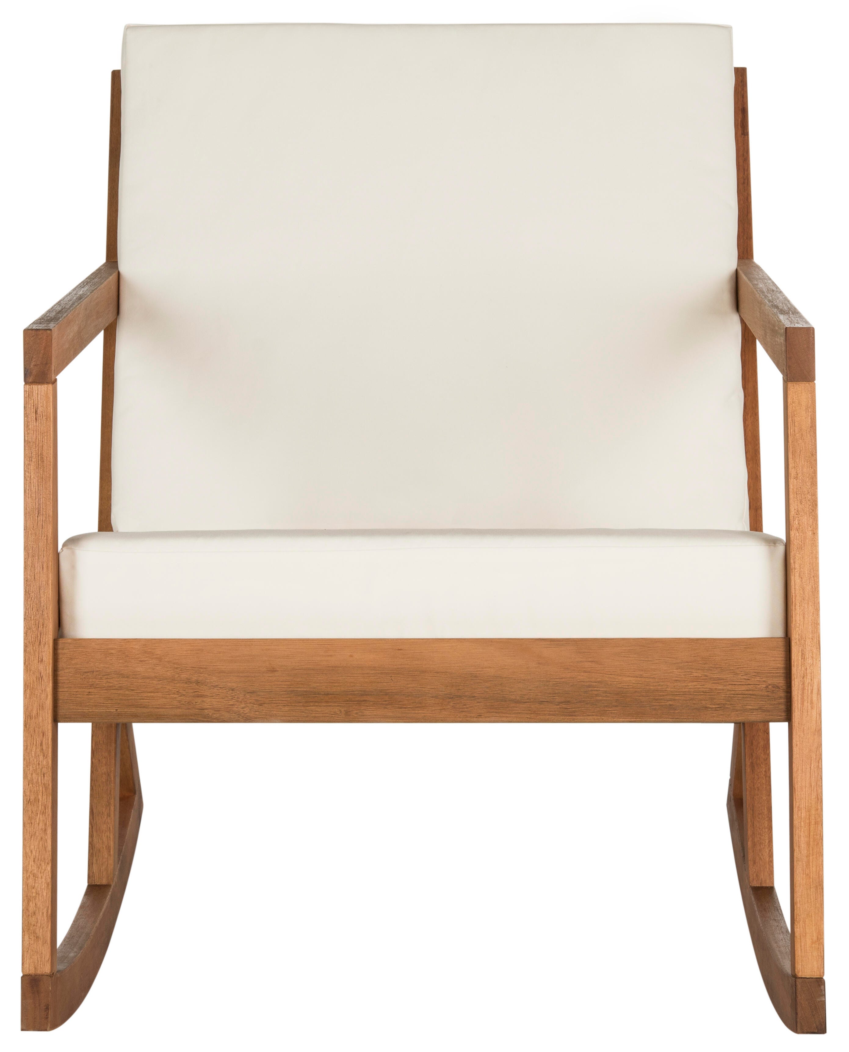 Safavieh Vernon Rocking Chair, Natural/Beige, large