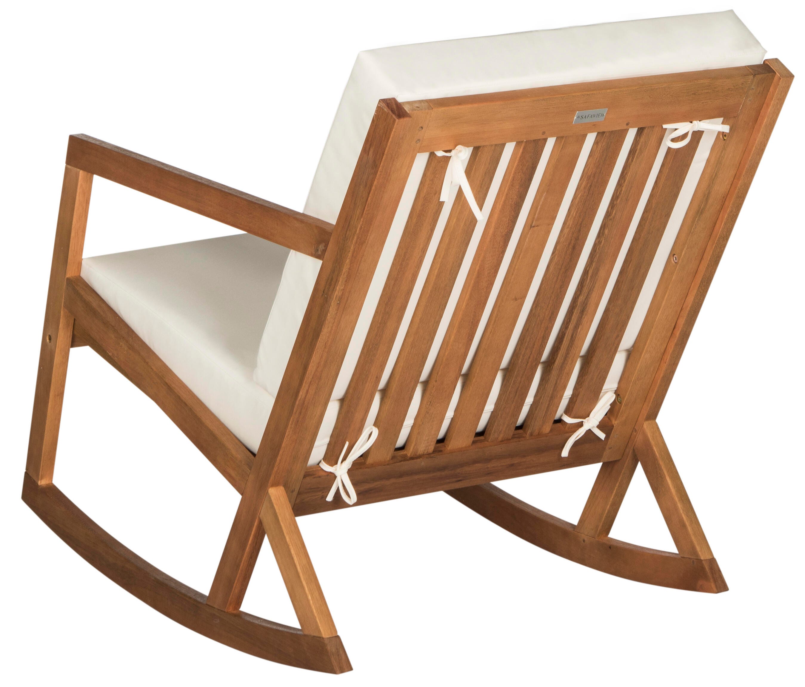 Safavieh Vernon Rocking Chair, Natural/Beige, large
