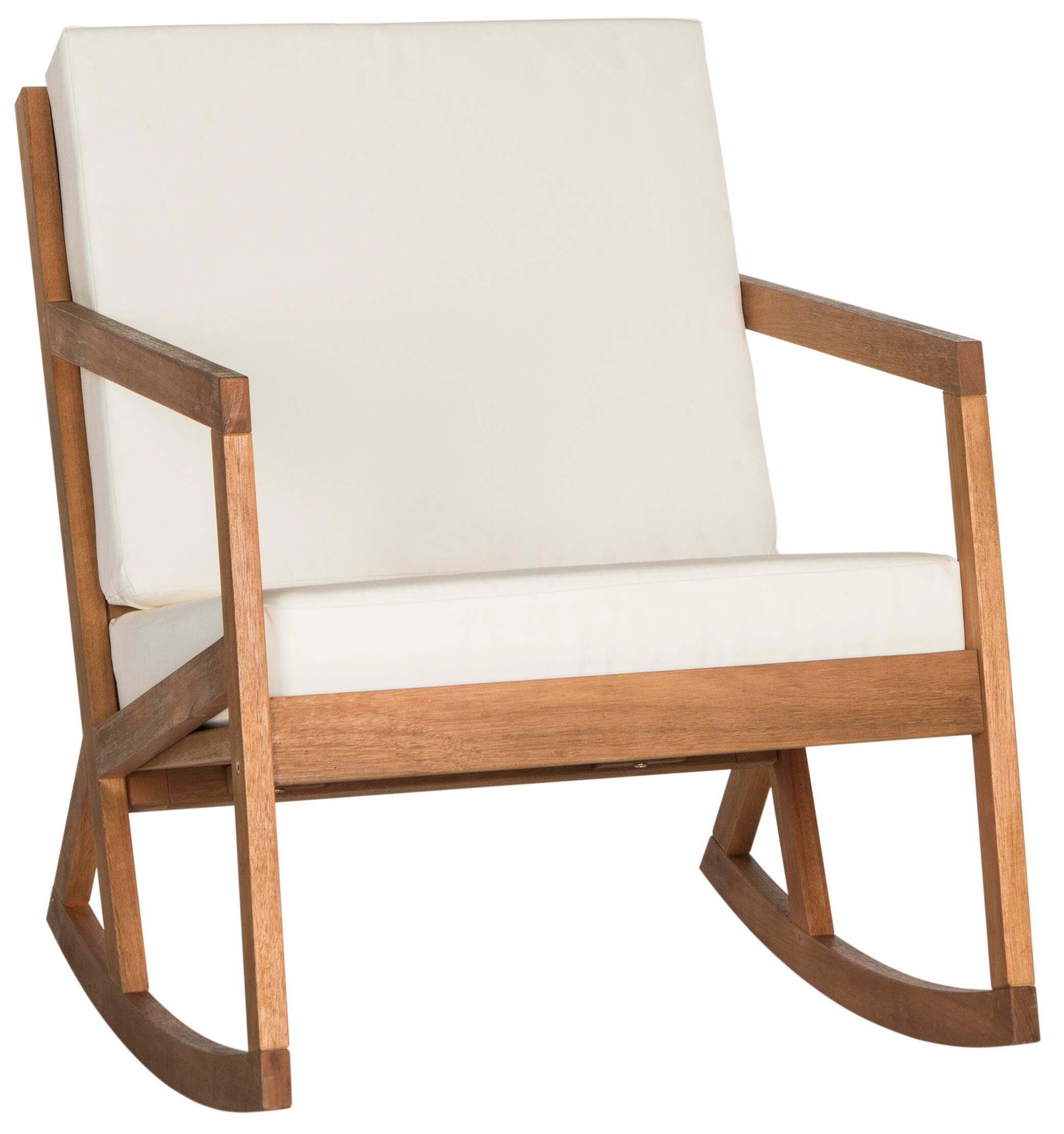 Safavieh Vernon Rocking Chair, Natural/Beige, large