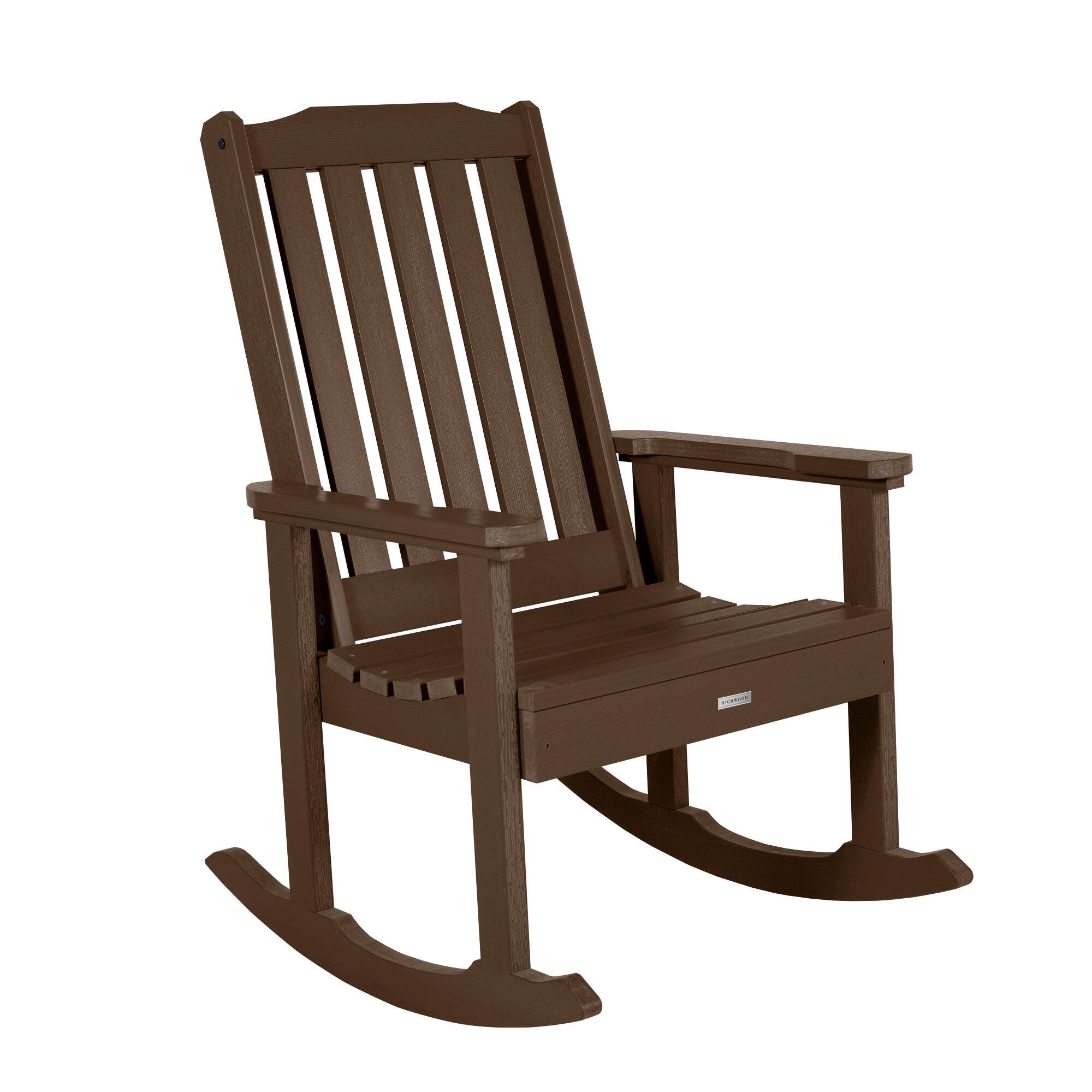 Highwood&reg; Lehigh Outdoor Rocking Chair, Weathered Acorn, large