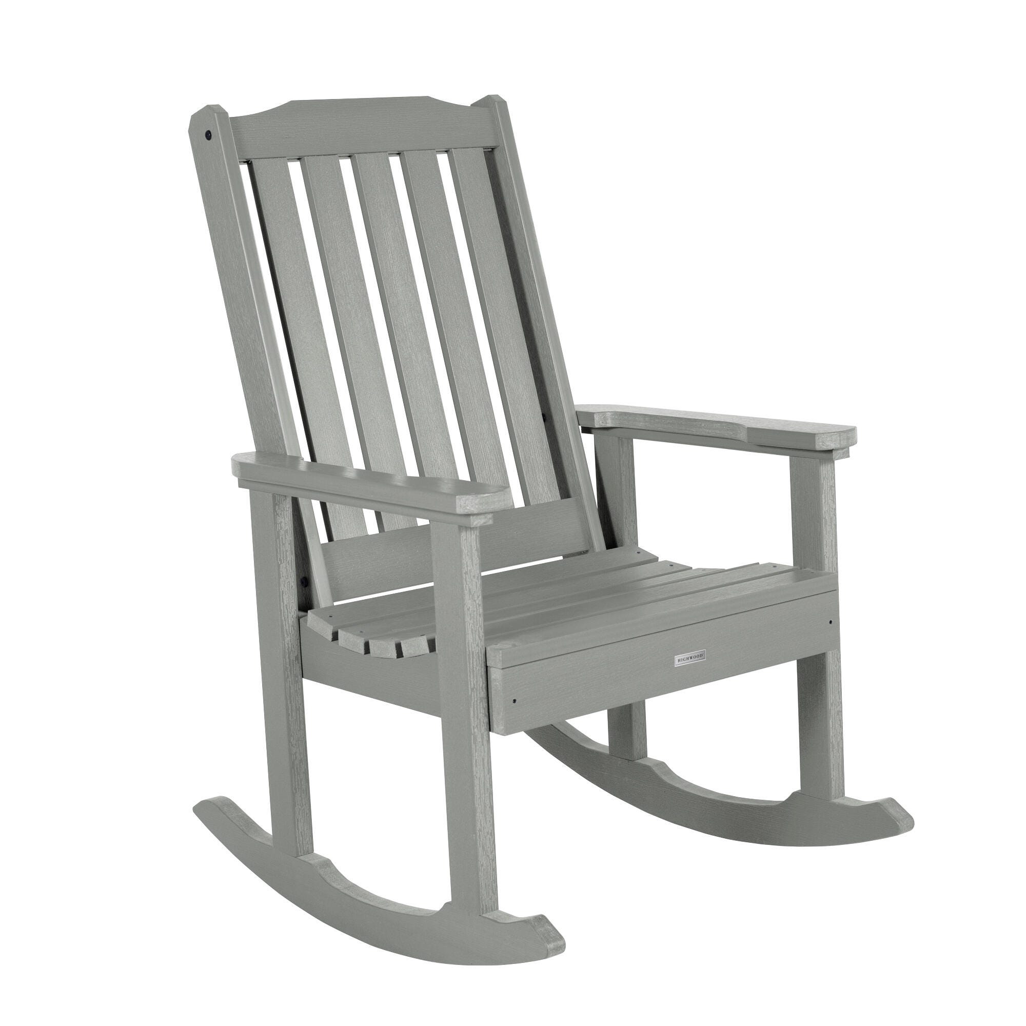 Highwood&reg; Lehigh Outdoor Rocking Chair, Coastal Teak, large