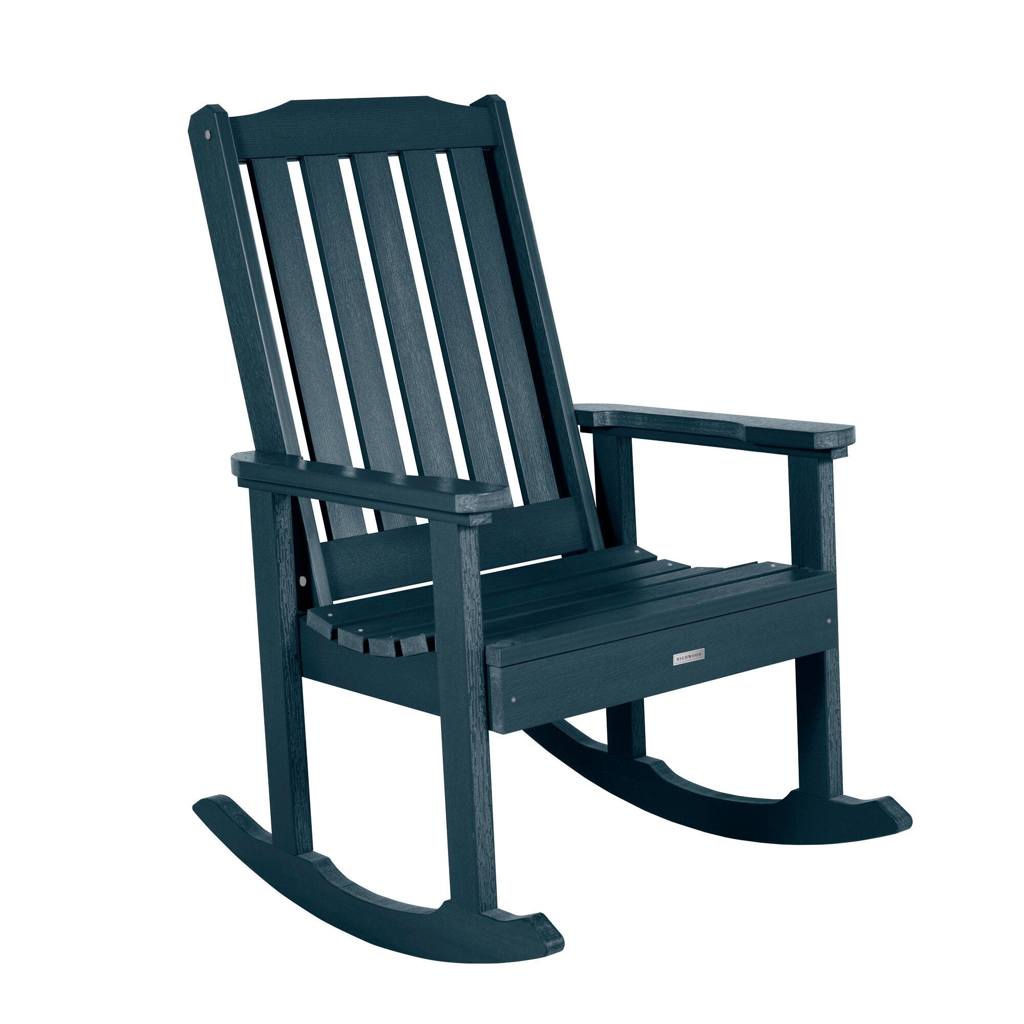 Highwood&reg; Lehigh Outdoor Rocking Chair, Federal Blue, large