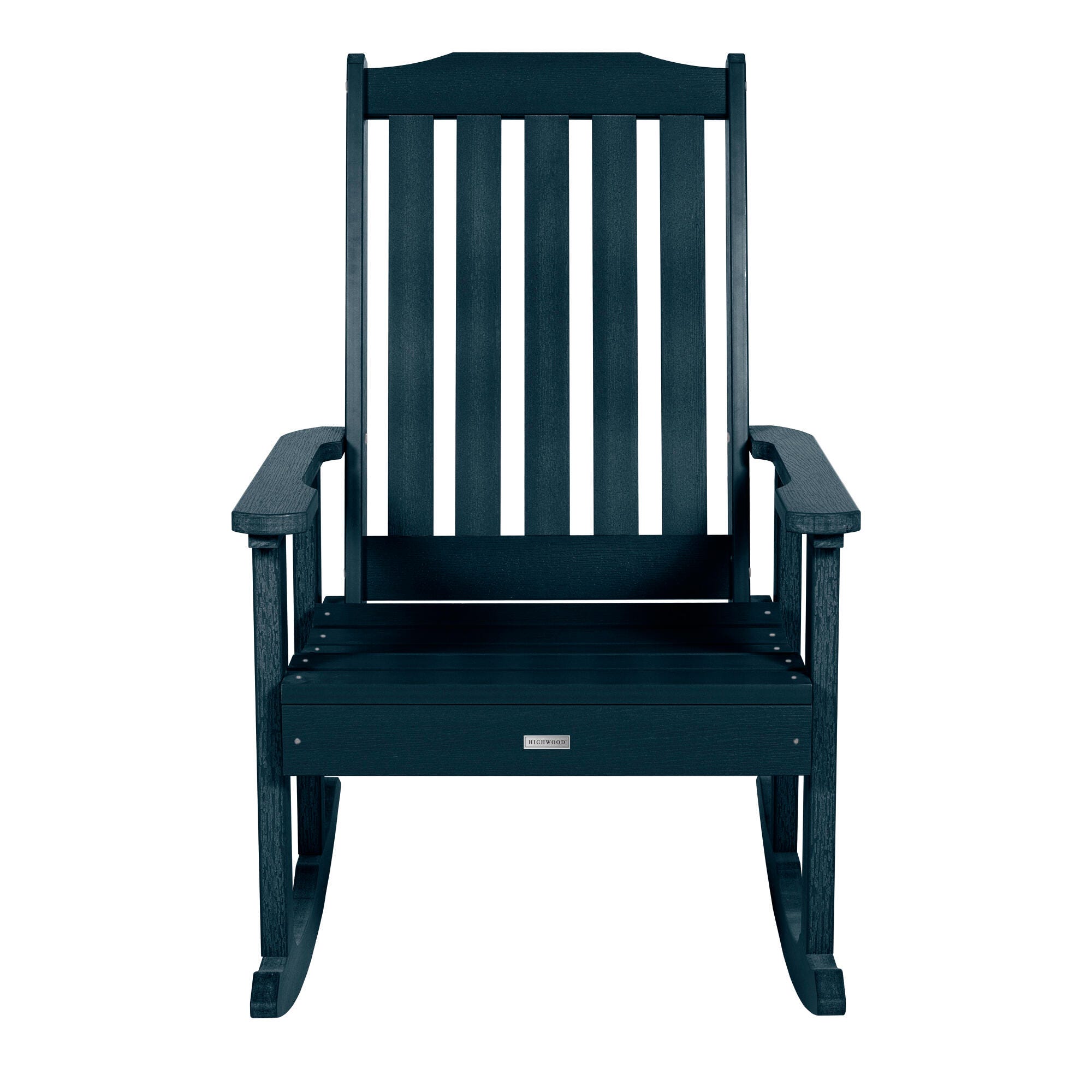 Highwood® Lehigh Outdoor Rocking Chair, Federal Blue, large