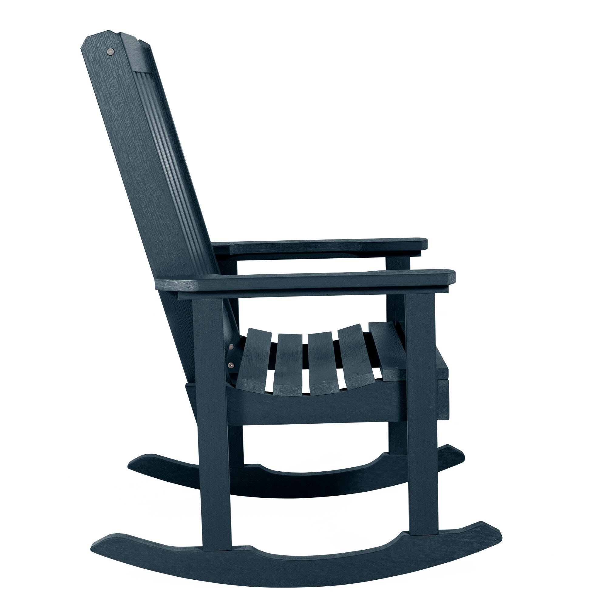 Highwood® Lehigh Outdoor Rocking Chair, Federal Blue, large