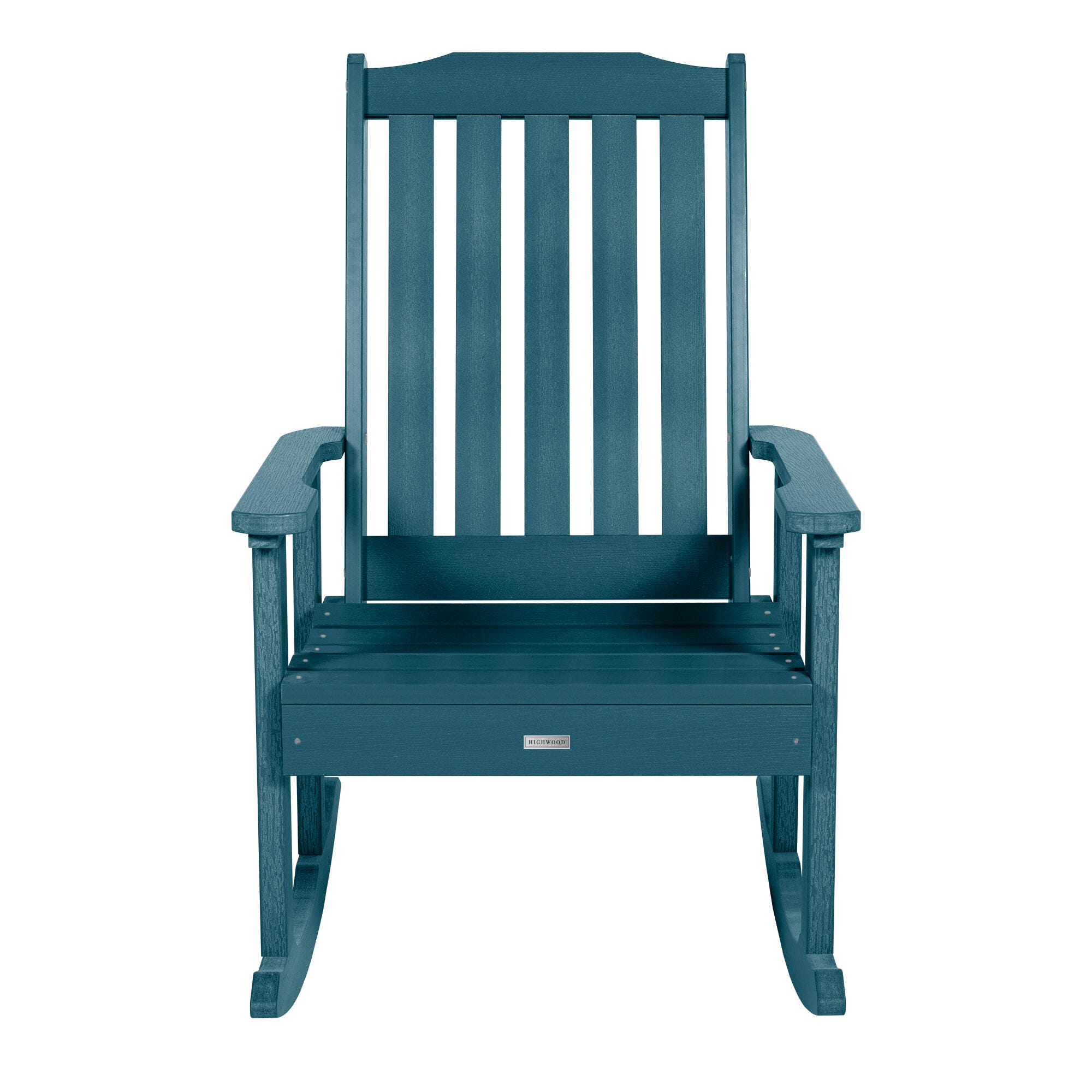 Highwood® Lehigh Outdoor Rocking Chair, Nantucket Blue, large