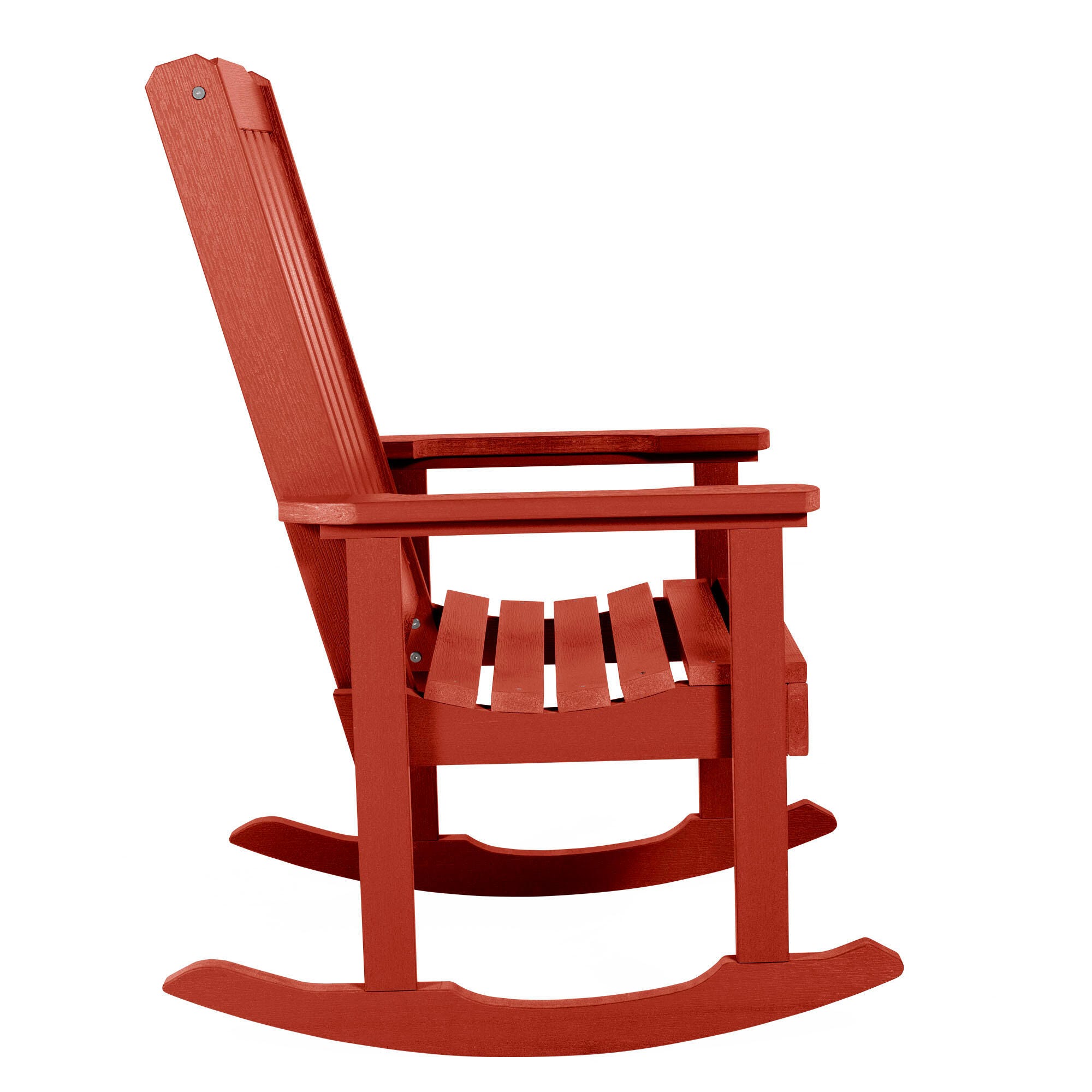 Highwood® Lehigh Outdoor Rocking Chair, Rustic Red, large