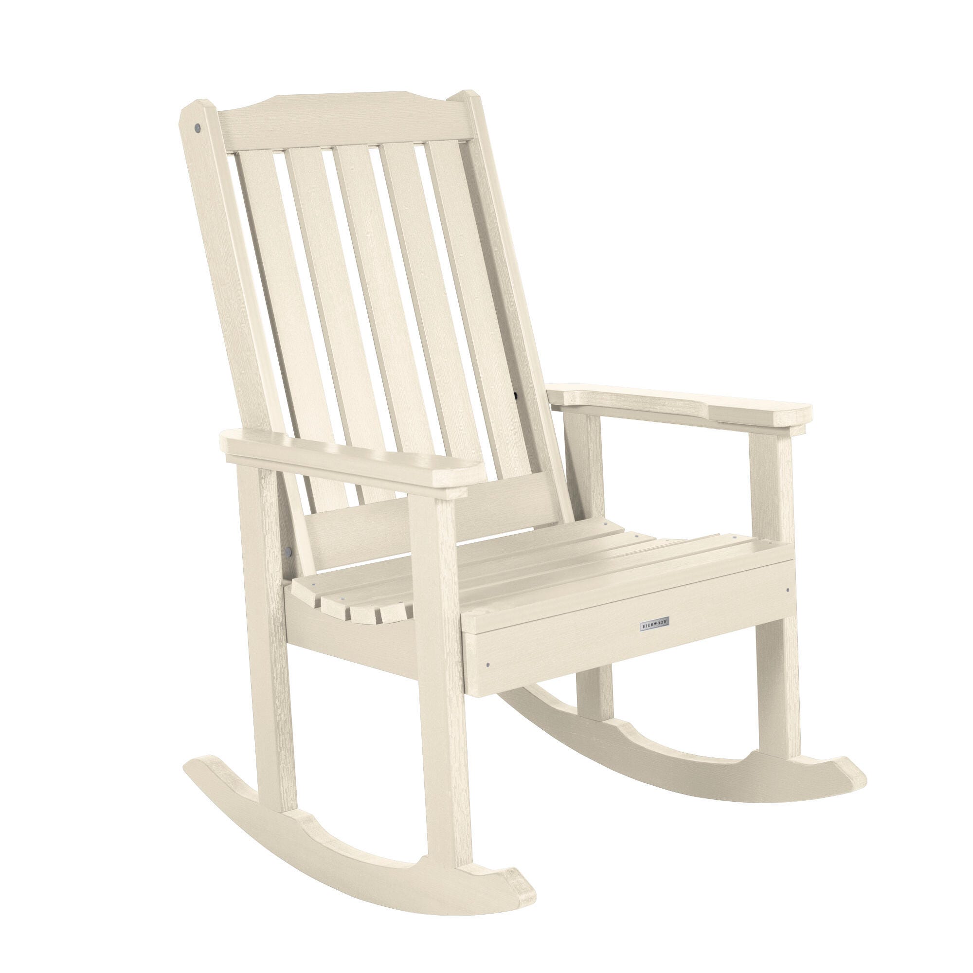Highwood&reg; Lehigh Outdoor Rocking Chair, Whitewash, large