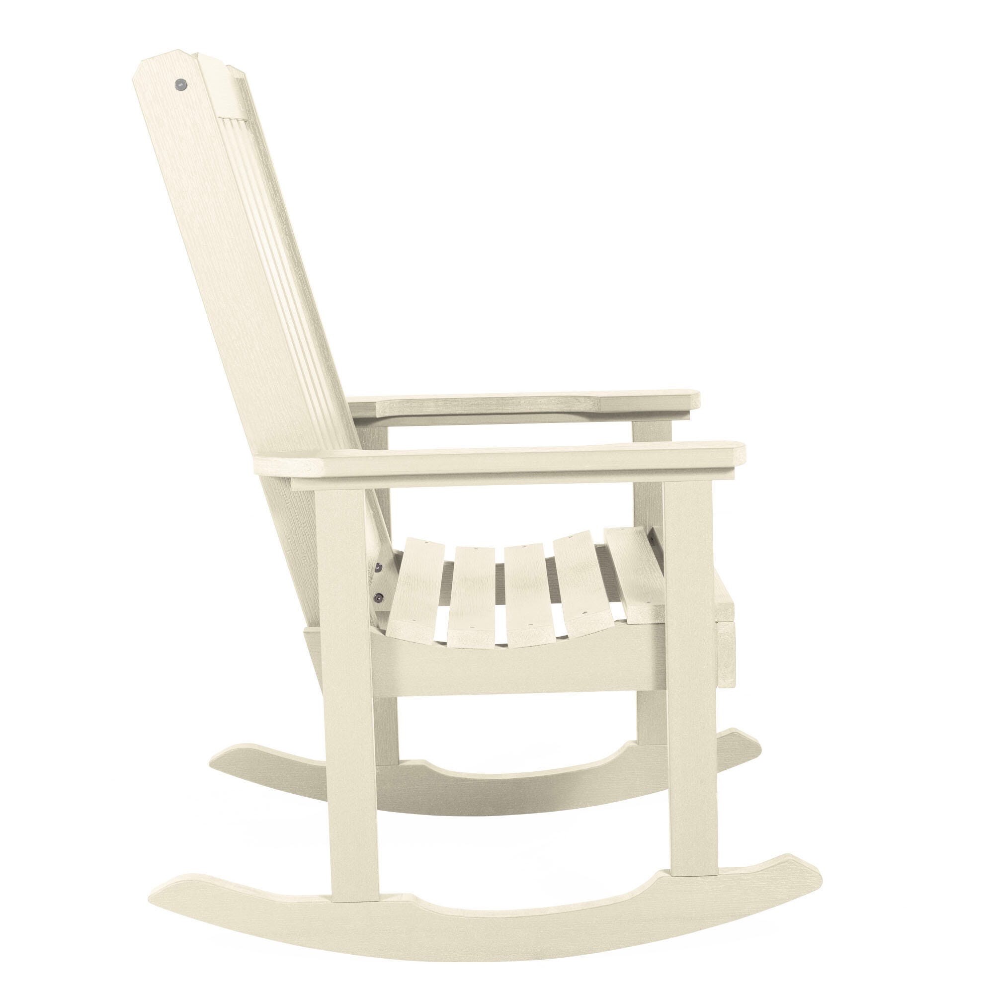 Highwood® Lehigh Outdoor Rocking Chair, Whitewash, large