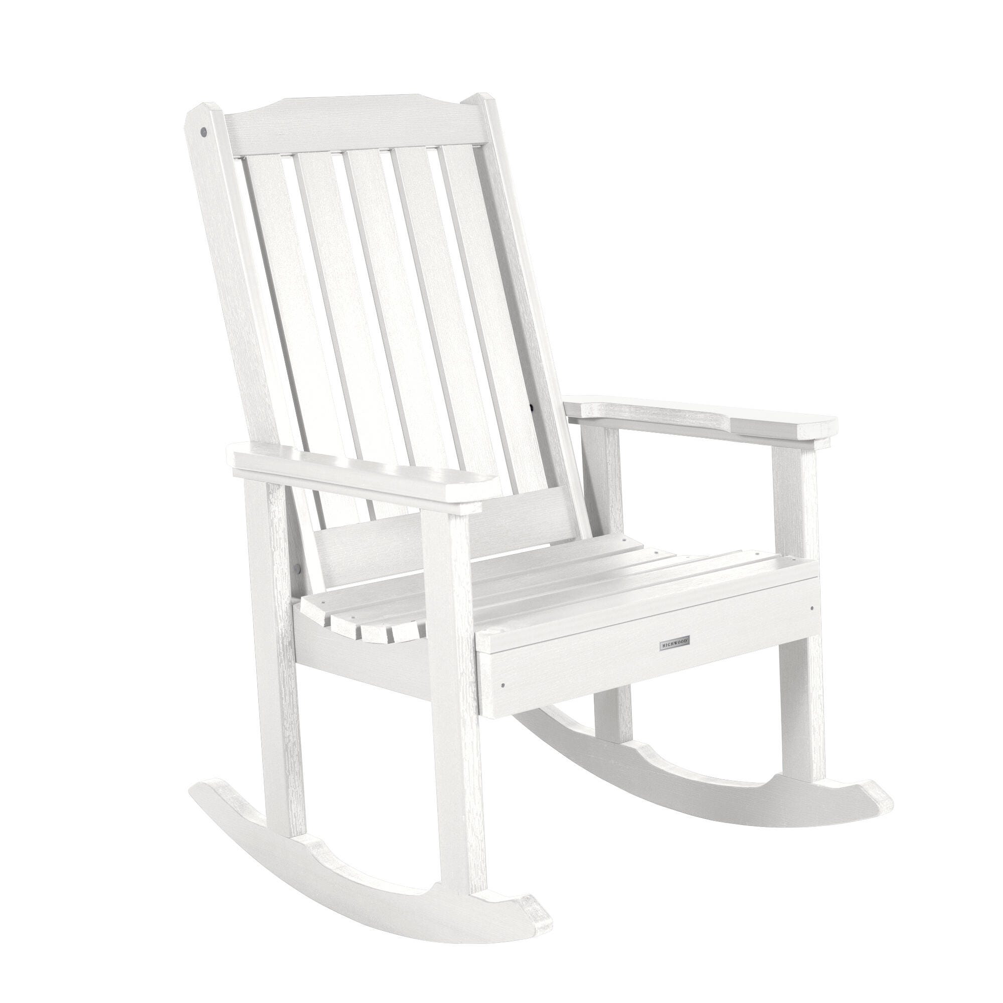 Highwood&reg; Lehigh Outdoor Rocking Chair, White, large