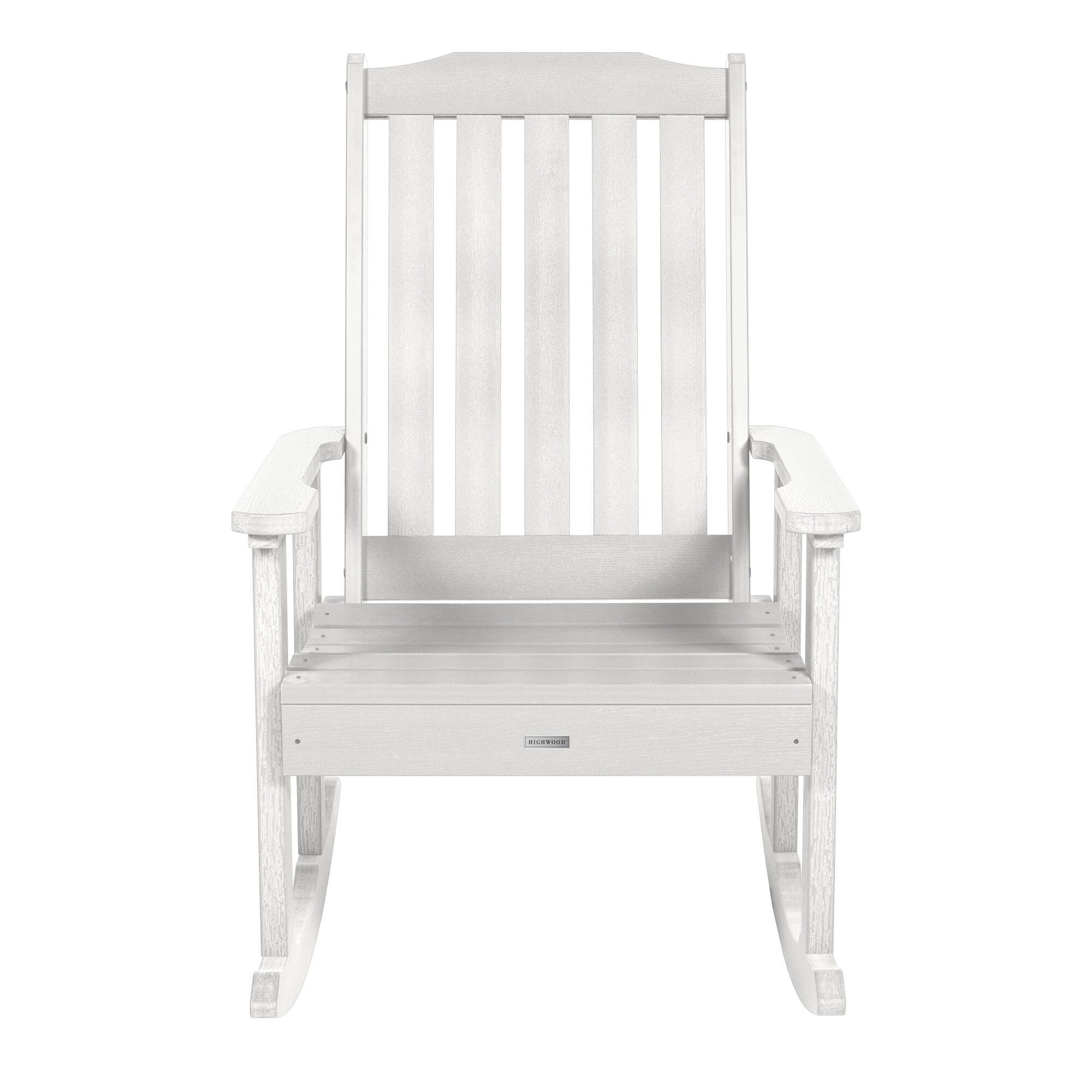 Highwood® Lehigh Outdoor Rocking Chair, White, large