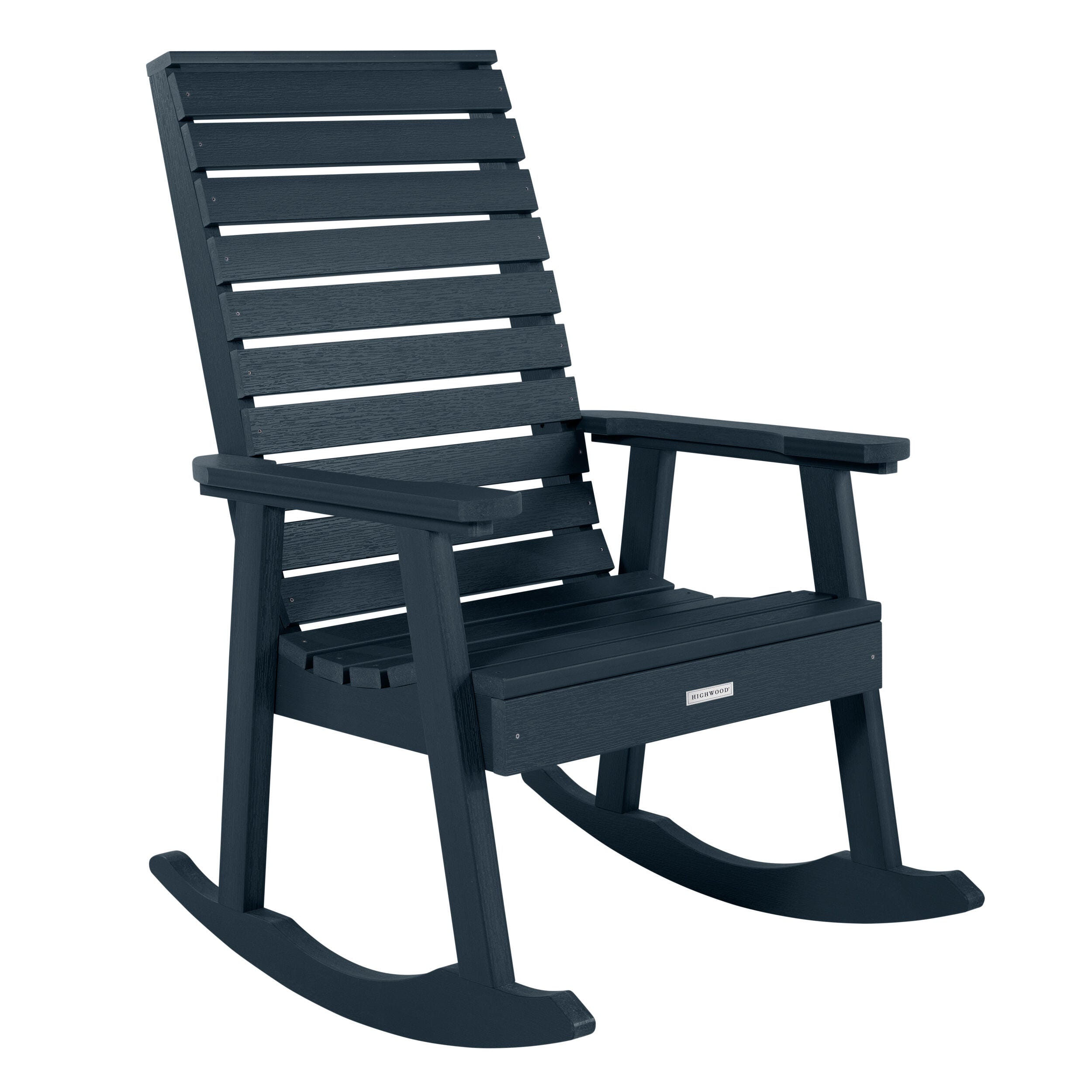 Highwood&reg; Weatherly Outdoor Rocking Chair, Federal Blue, large