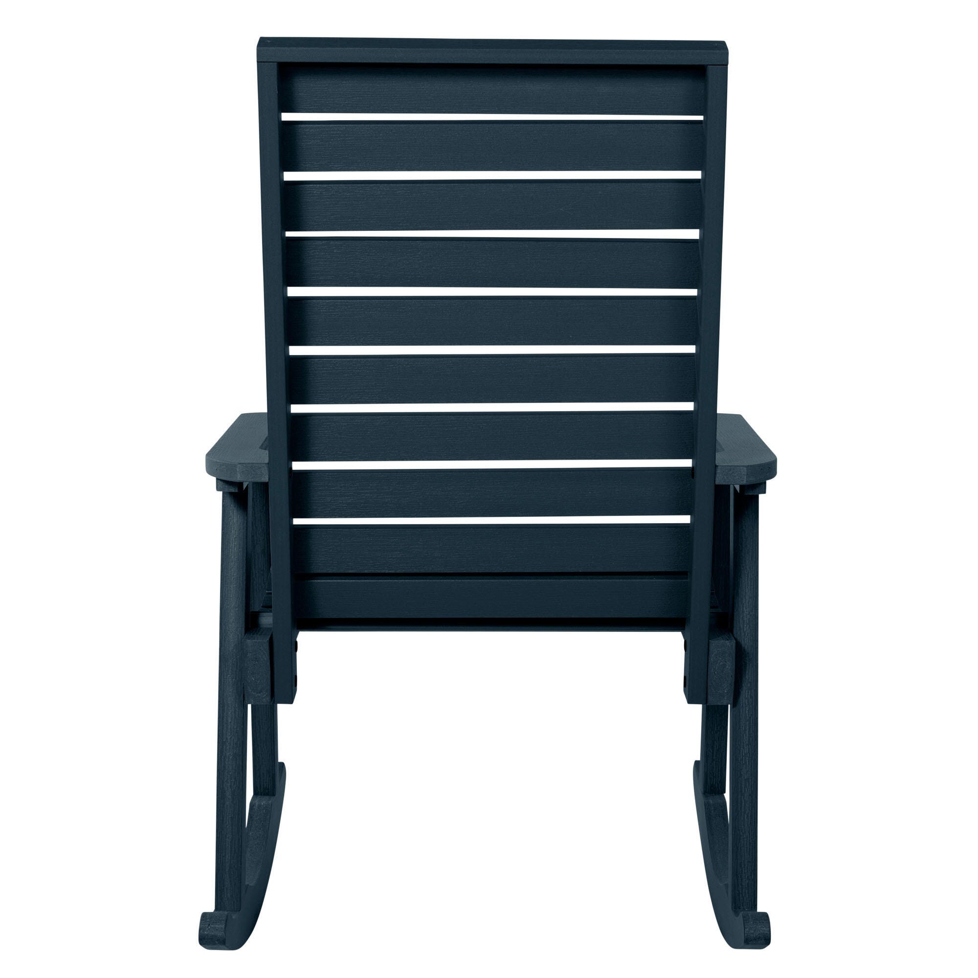 Highwood® Weatherly Outdoor Rocking Chair, Federal Blue, large