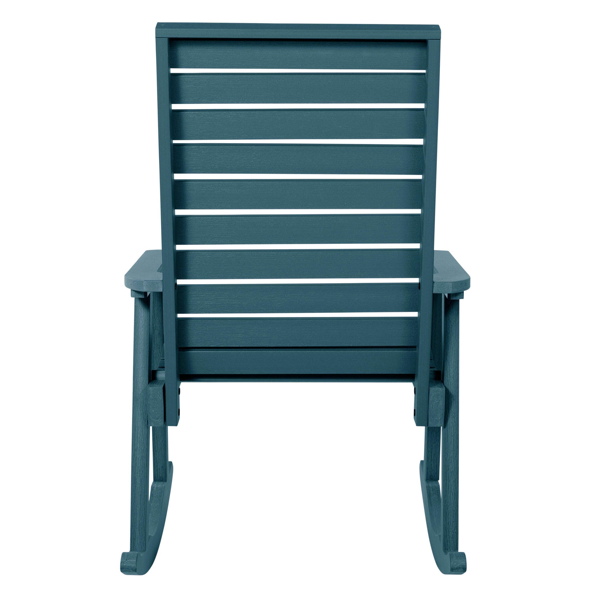 Highwood® Weatherly Outdoor Rocking Chair, Nantucket Blue, large