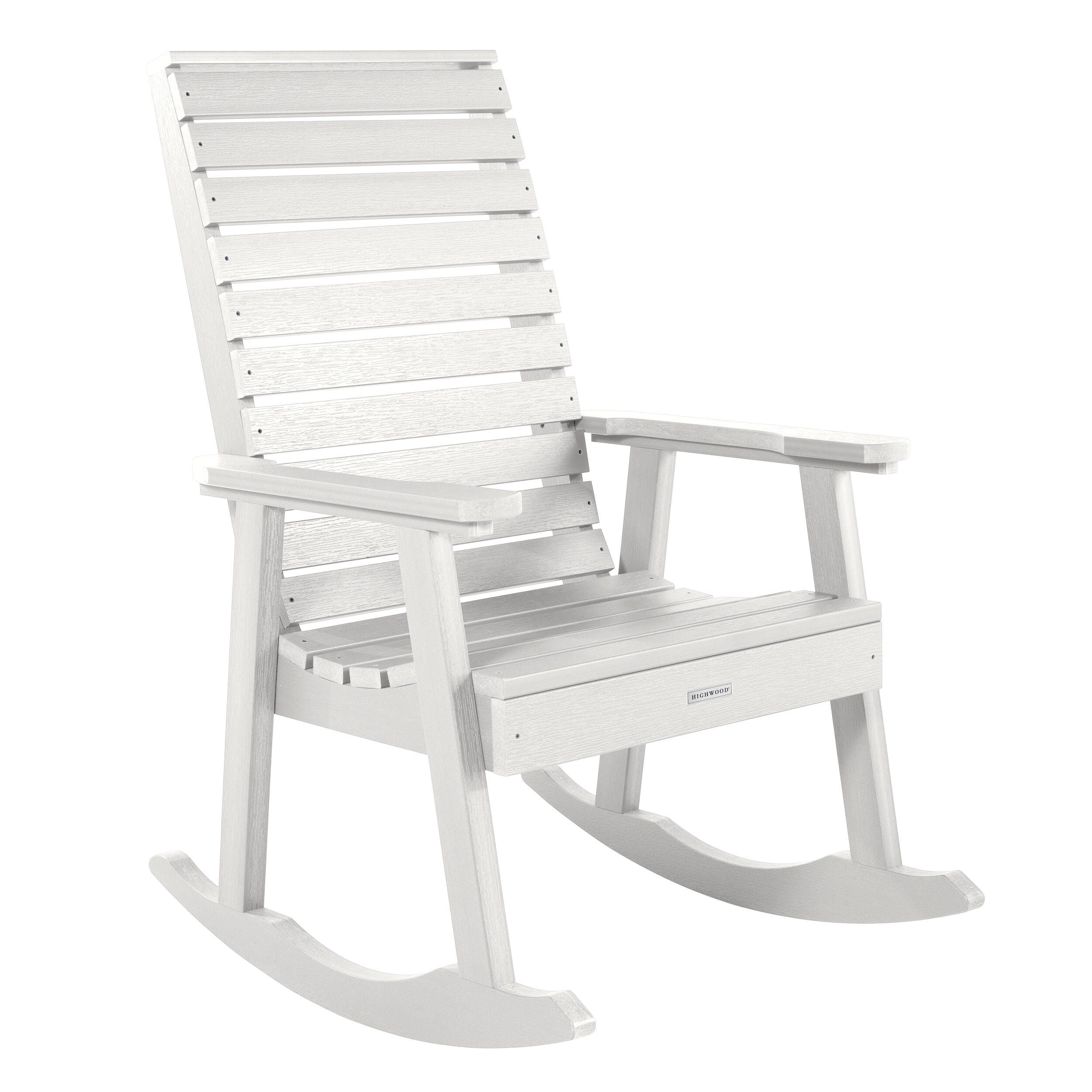 Highwood&reg; Weatherly Outdoor Rocking Chair, White, large